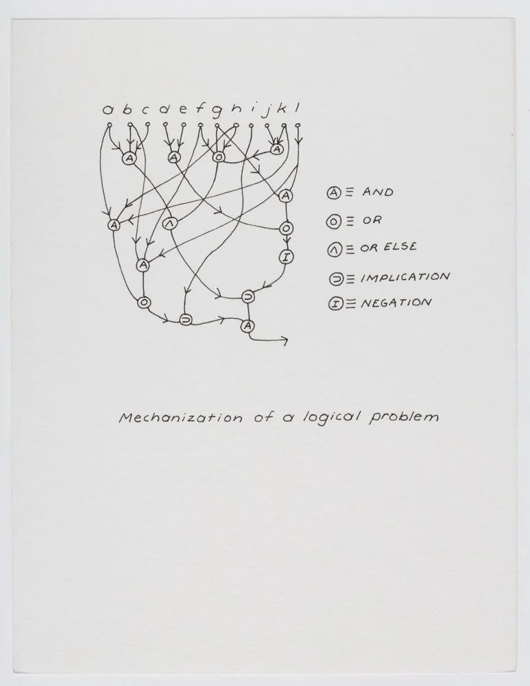 Ink on paper
6 x 4.5 in. / 15.2 x 11.4 cm, each sheet
Photo: Art Evans