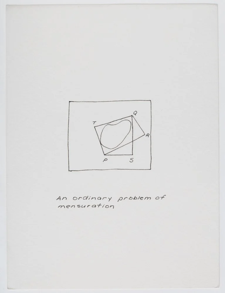 Ink on paper
6 x 4.5 in. / 15.2 x 11.4 cm, each sheet
Photo: Art Evans