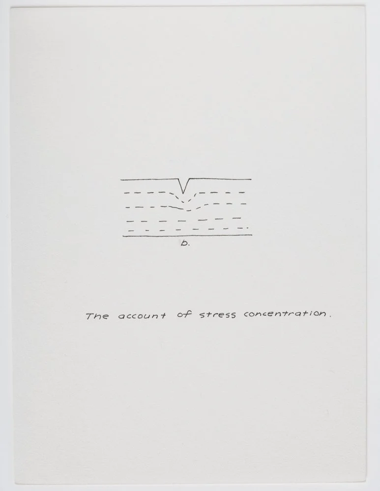 Ink on paper
6 x 4.5 in. / 15.2 x 11.4 cm, each sheet
Photo: Art Evans