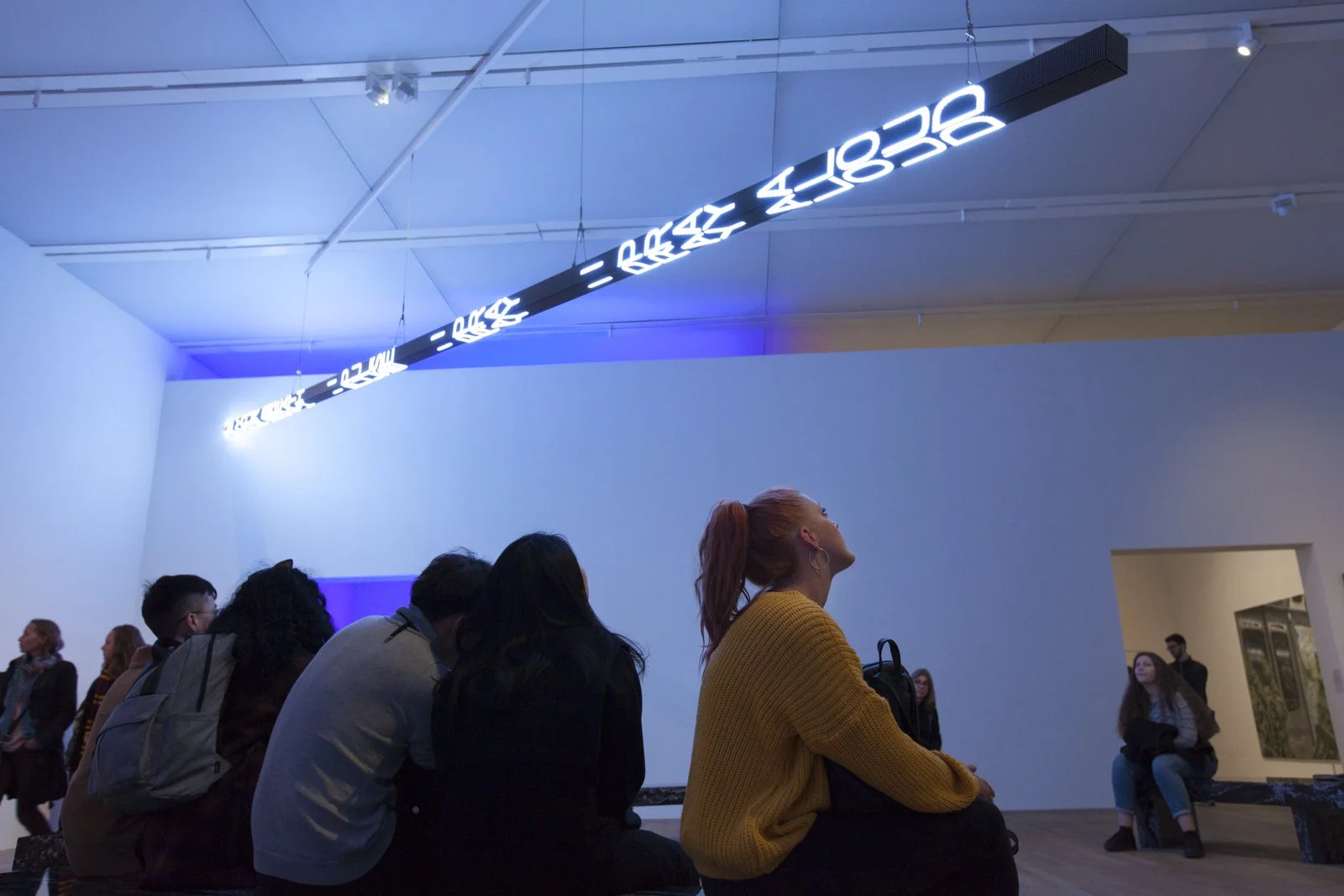 Exhibition view: ARTIST ROOMS: Jenny Holzer, Tate Modern, London, 2018
July 23, 2018–July 31, 2019
Photo: Lee Pretious