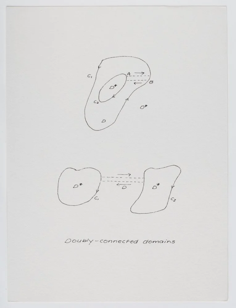 Ink on paper
6 x 4.5 in. / 15.2 x 11.4 cm, each sheet
Photo: Art Evans