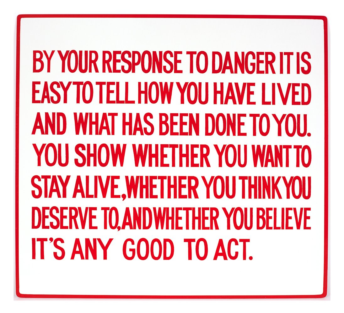 Text: Living, 1980–82