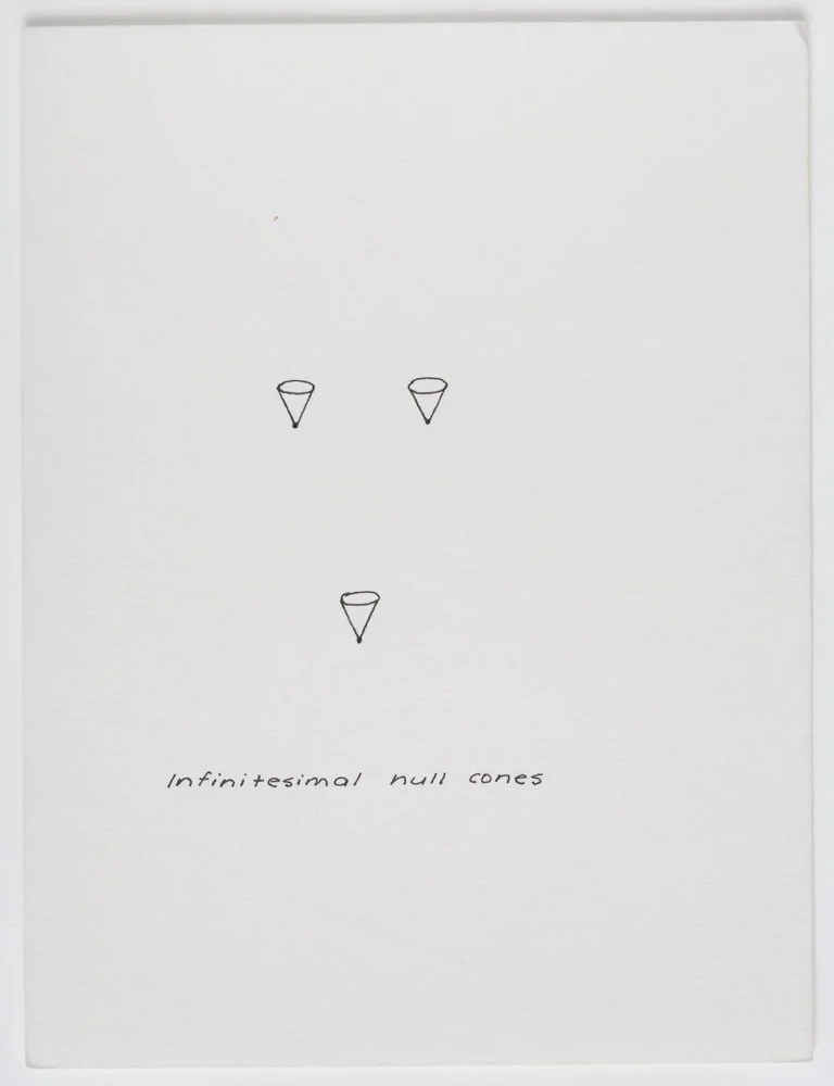 Ink on paper
6 x 4.5 in. / 15.2 x 11.4 cm, each sheet
Photo: Art Evans