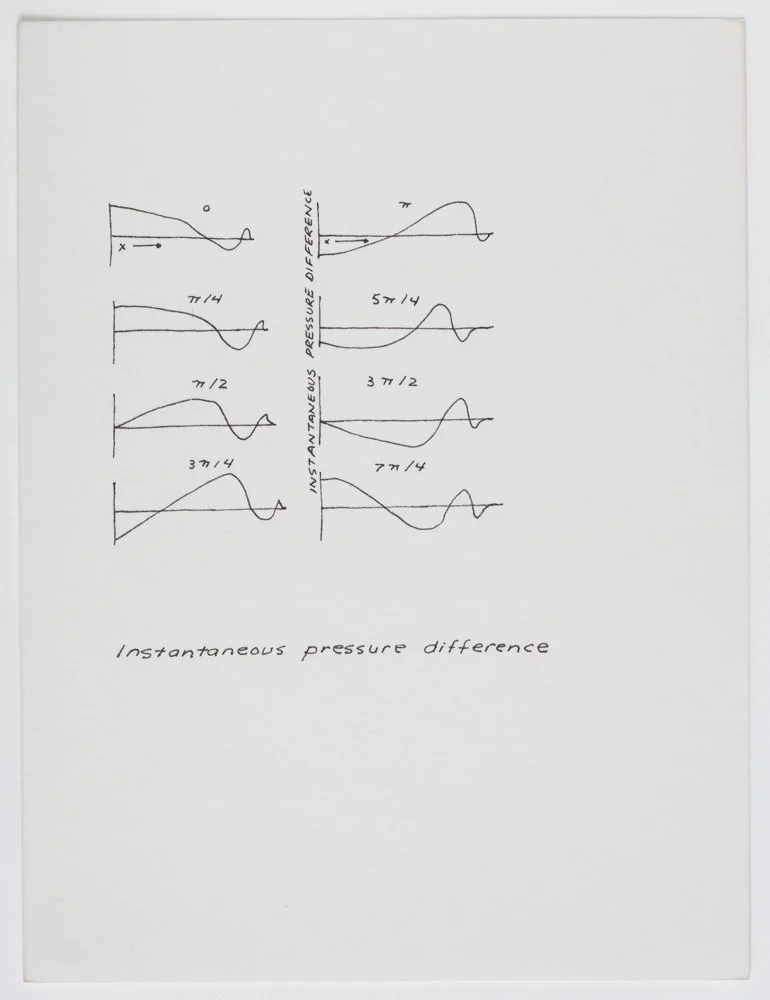 Ink on paper
6 x 4.5 in. / 15.2 x 11.4 cm, each sheet
Photo: Art Evans