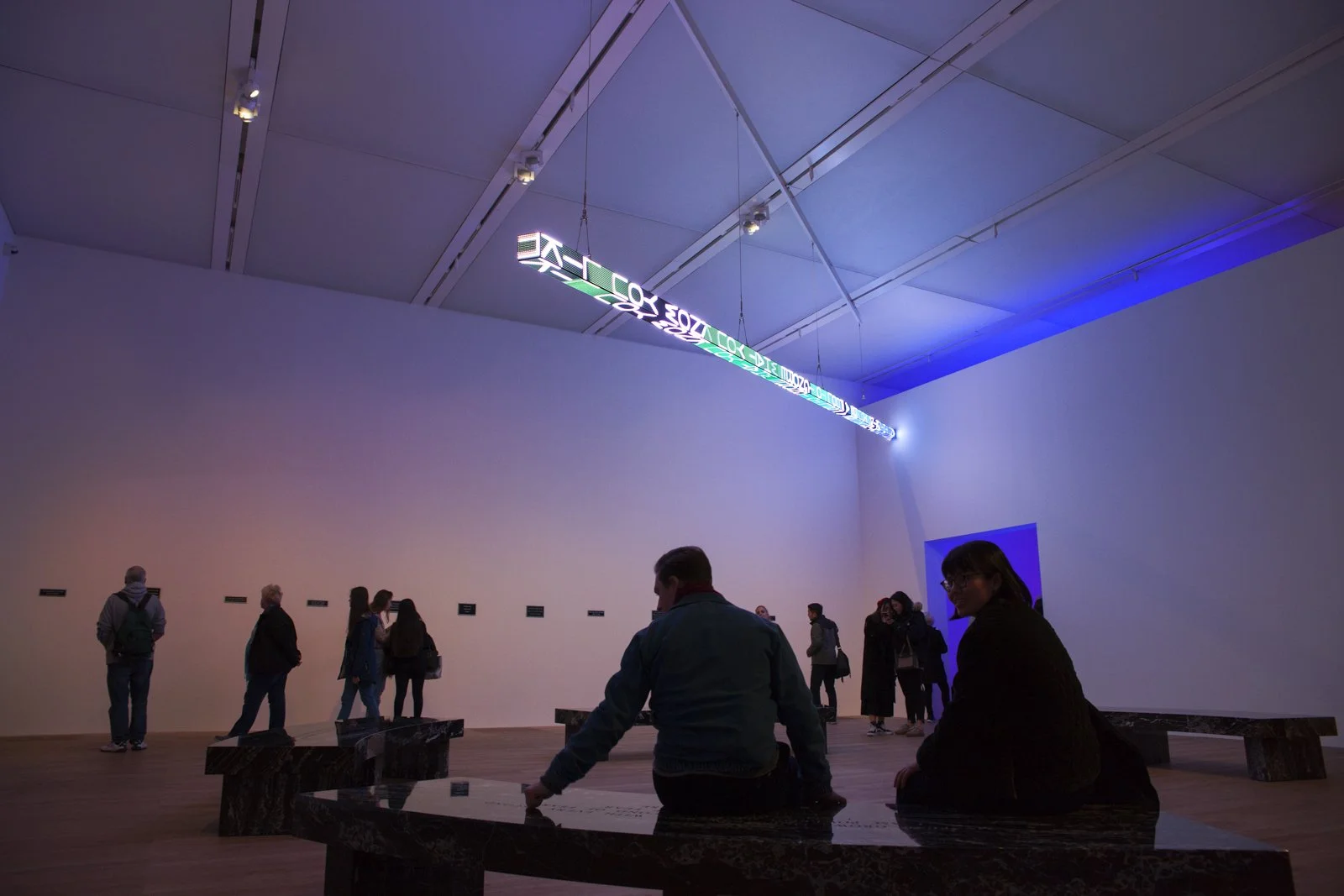 Exhibition view: ARTIST ROOMS: Jenny Holzer, Tate Modern, London, 2018
July 23, 2018–July 31, 2019
Photo: Lee Pretious
