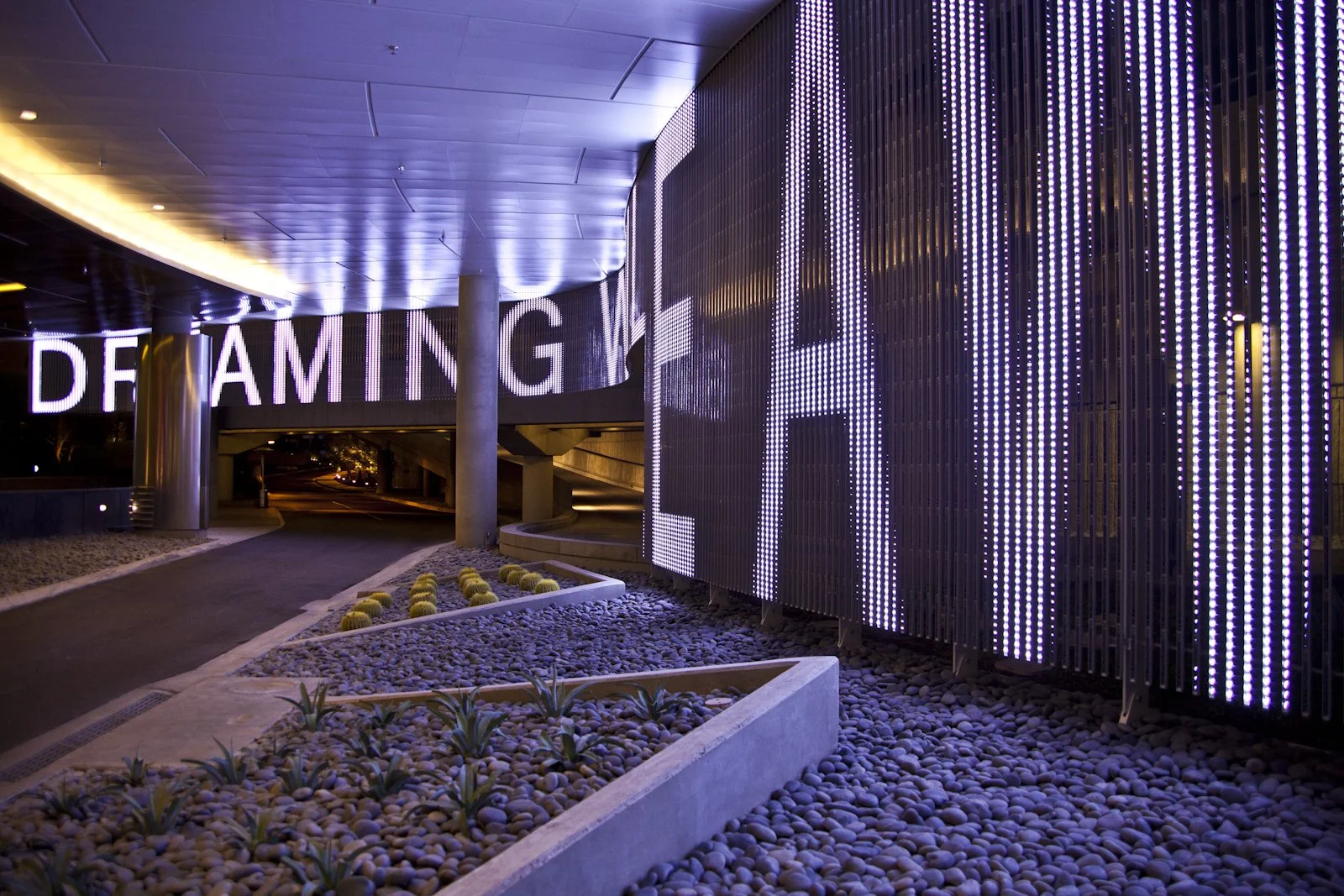 Site: MGM CityCenter, Las Vegas, Nevada, USA
December 16, 2009–
Text: Truisms, 1977–79
Photo: Collin LaFleche