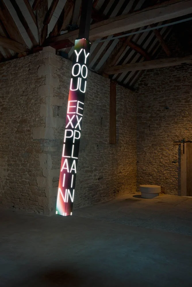 Site: Hauser & Wirth Somerset, Bruton, England
July 12–November 1, 2015
Text: U.S. government documents
Photo: Ken Adlard