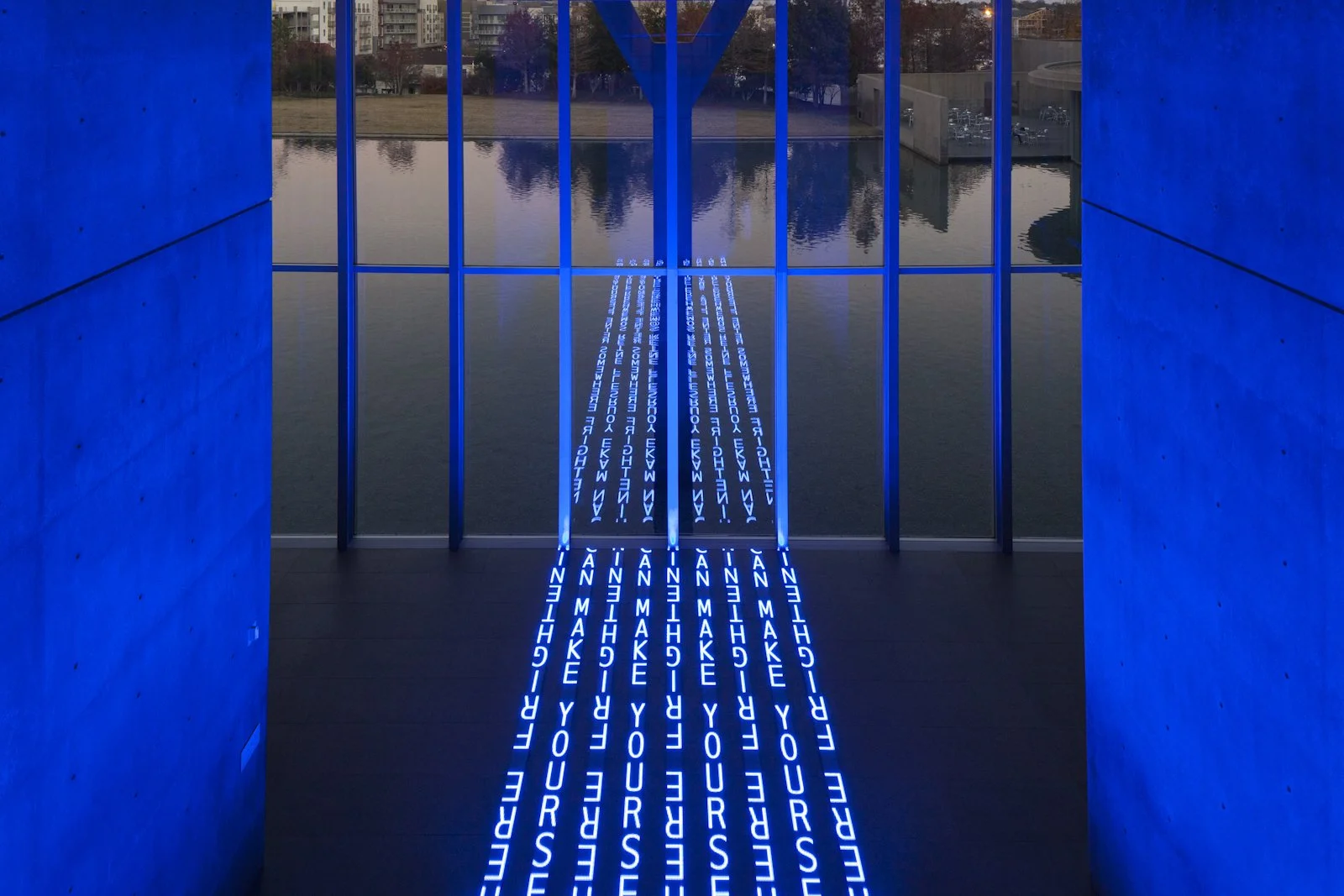 Site: Modern Art Museum of Fort Worth, Texas, USA
December 6, 2012–
Text: Living, 1980–82
Photo: Collin LaFleche
