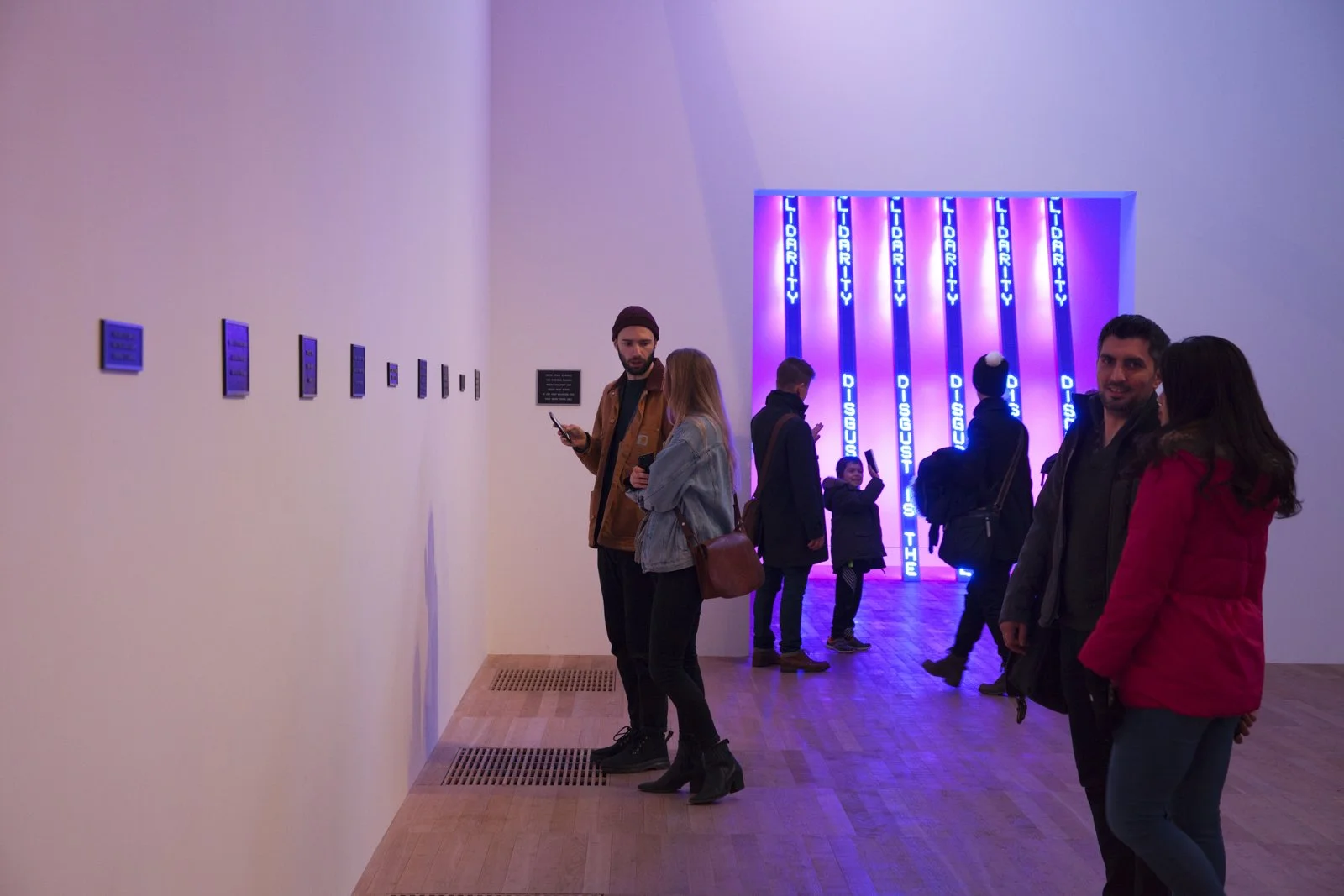 Exhibition view: ARTIST ROOMS: Jenny Holzer, Tate Modern, London, 2018
July 23, 2018–July 31, 2019
Photo: Lee Pretious