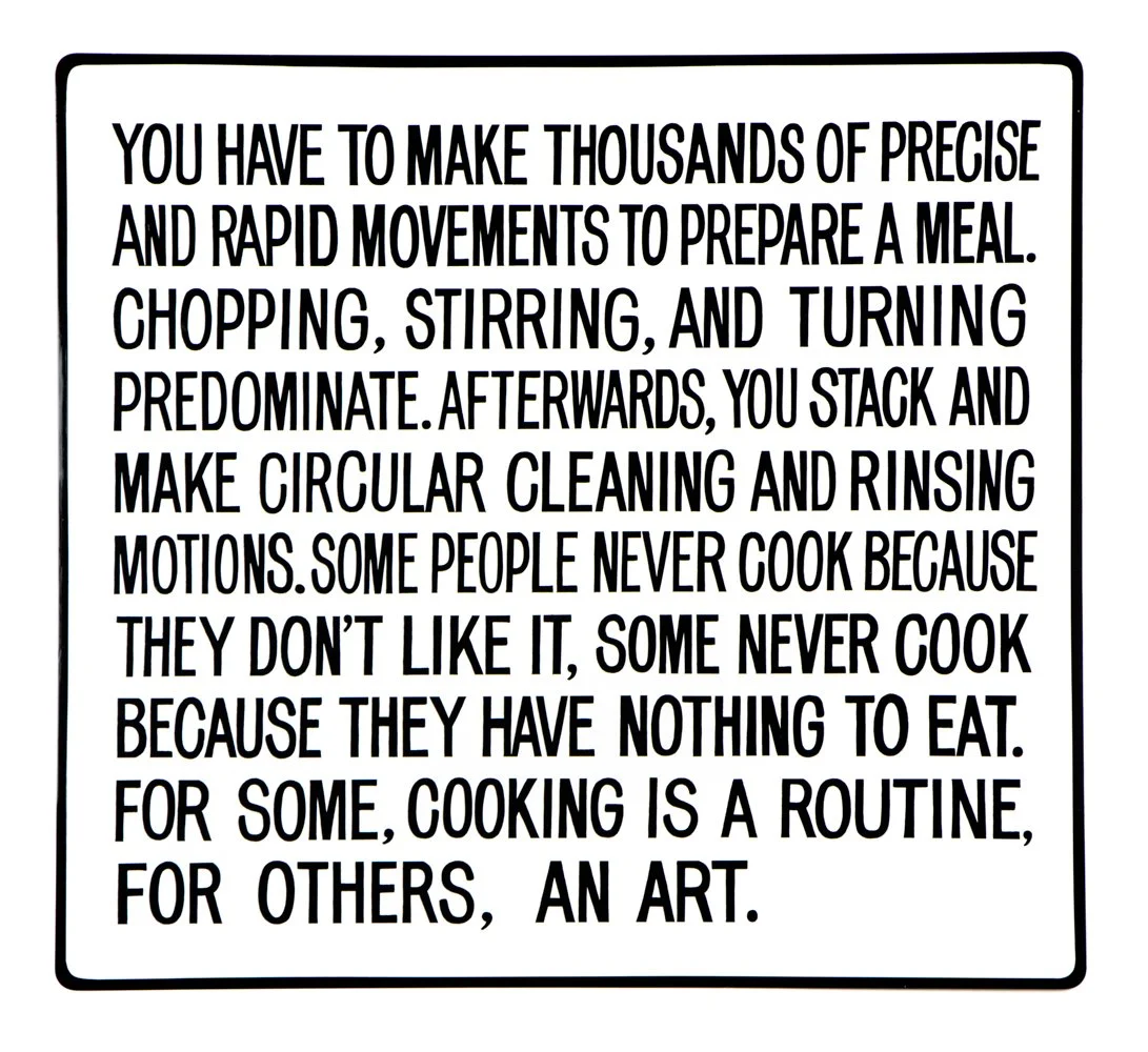 Text: Living, 1980–82