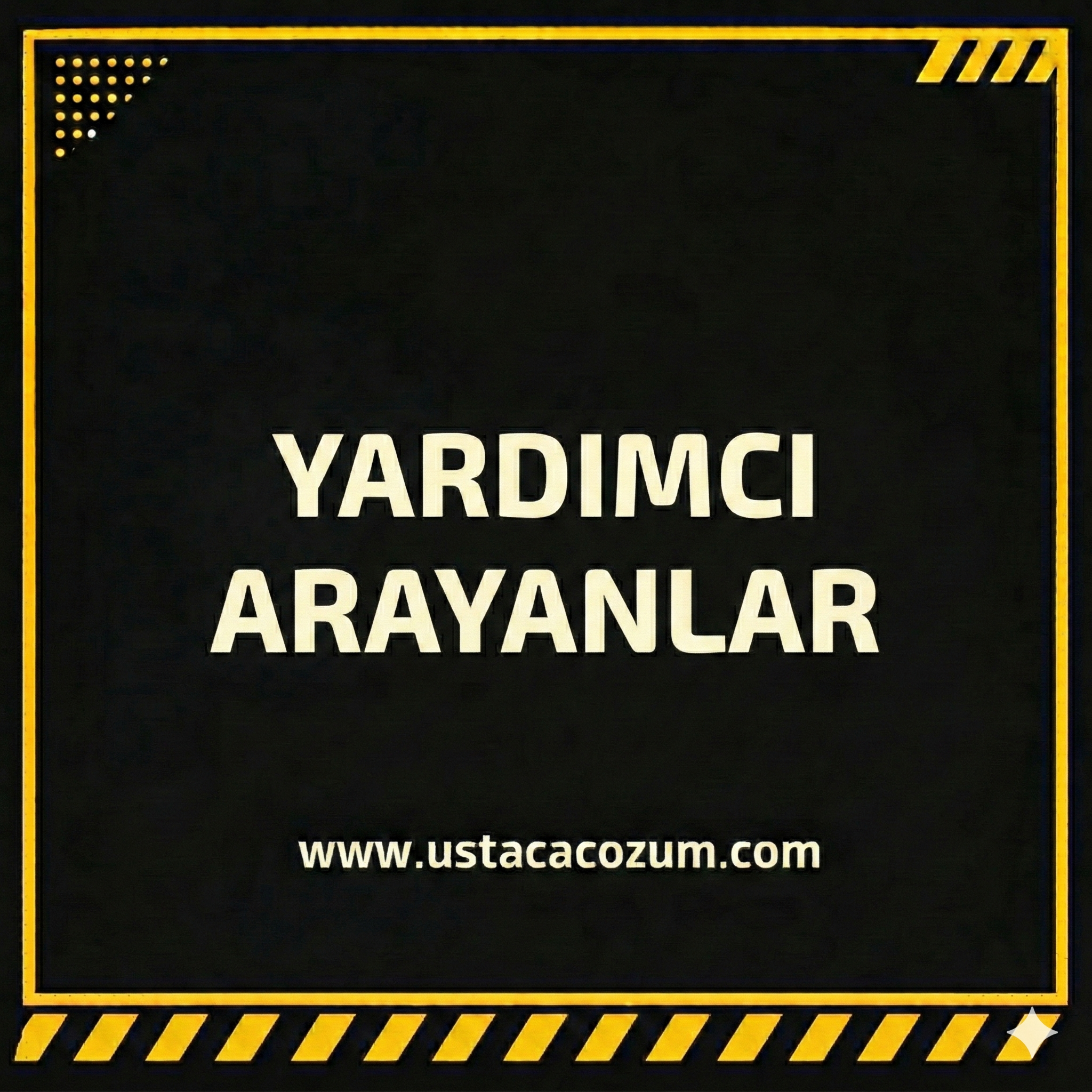 Örnek Yardımcı İlanı (Nasıl Görünecek?)