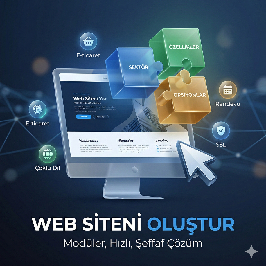 WEB SİTENİ OLUŞTUR