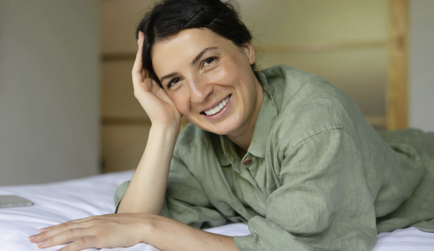 Virtual psychiatric appointment screen showing compassionate telehealth consultation