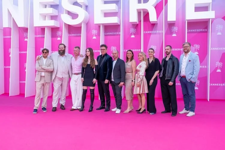 The REYKJAVIK FUSION team at CanneSeries 2025.