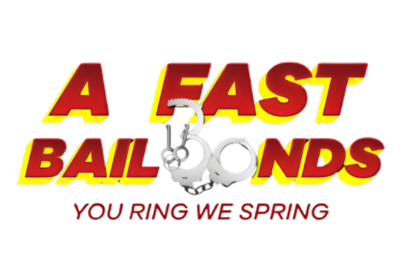 A-Fast Bail Bonds logo – You Ring We Spring – Edinburg TX