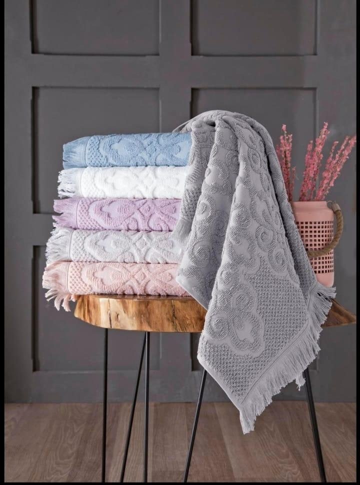 The "Fleur" - 100% Premium Turkish Cotton - 2 Towel Set.