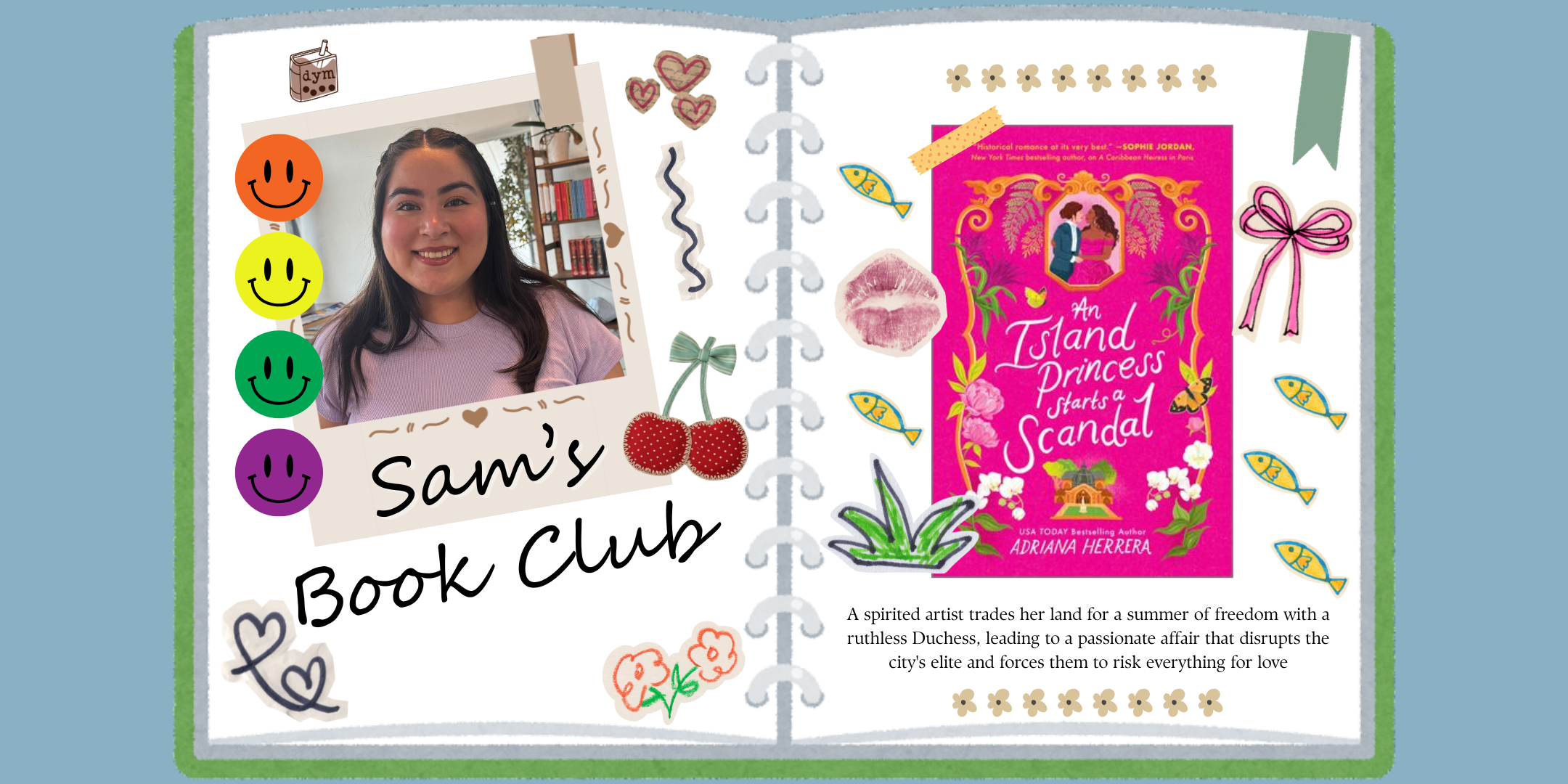 Sam's Book Club: An Island Princess Starts a Scandal by Adriana Herrera