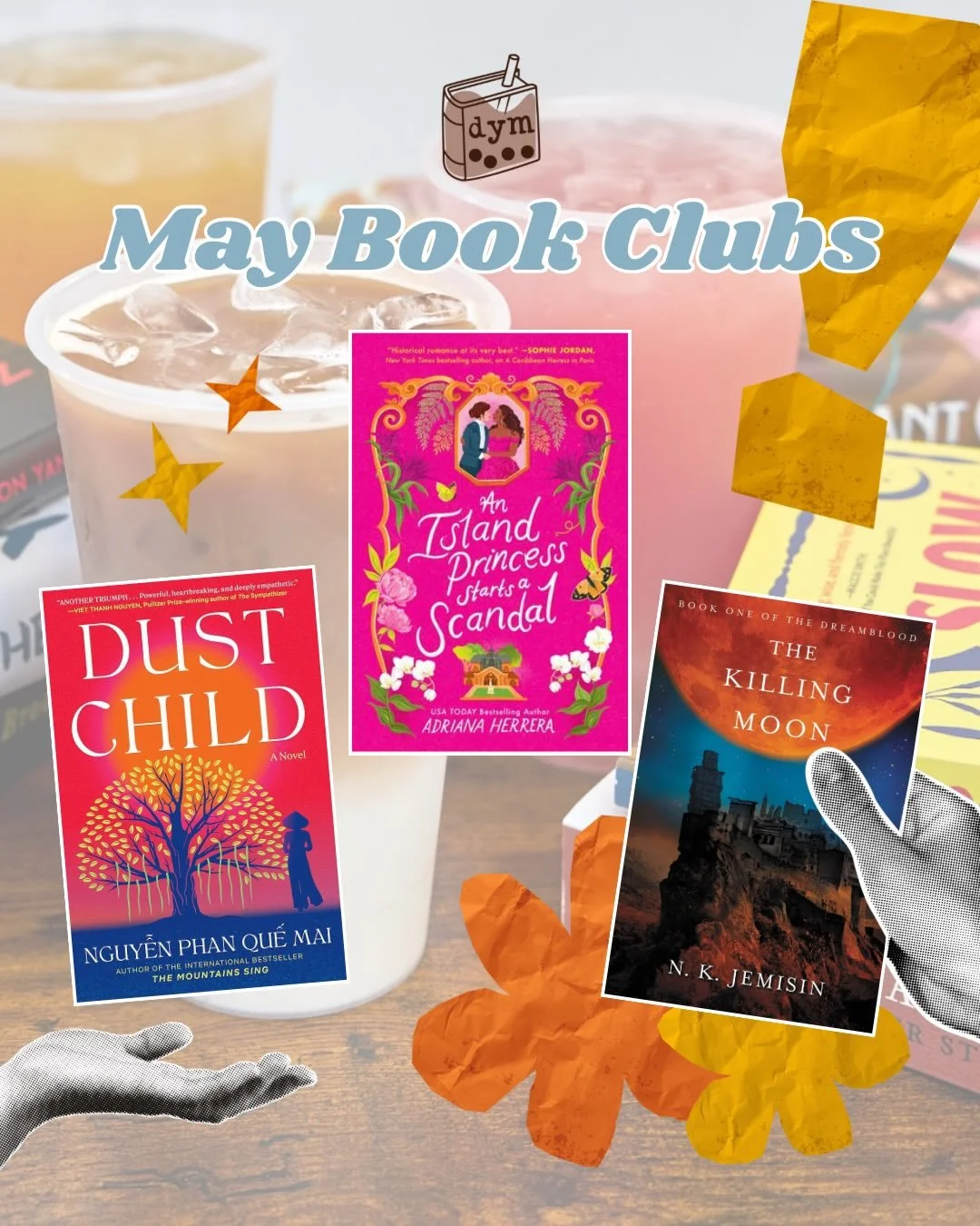 May Book Clubs for dym! 📚✨

So excited to announce our newest edition: Sam&rsquo;s Book Club! Together, let&rsquo;s swoon over the most romantic storylines that show love is love 💖 We&rsquo;ll be kicking off the first meeting with An Island Princes