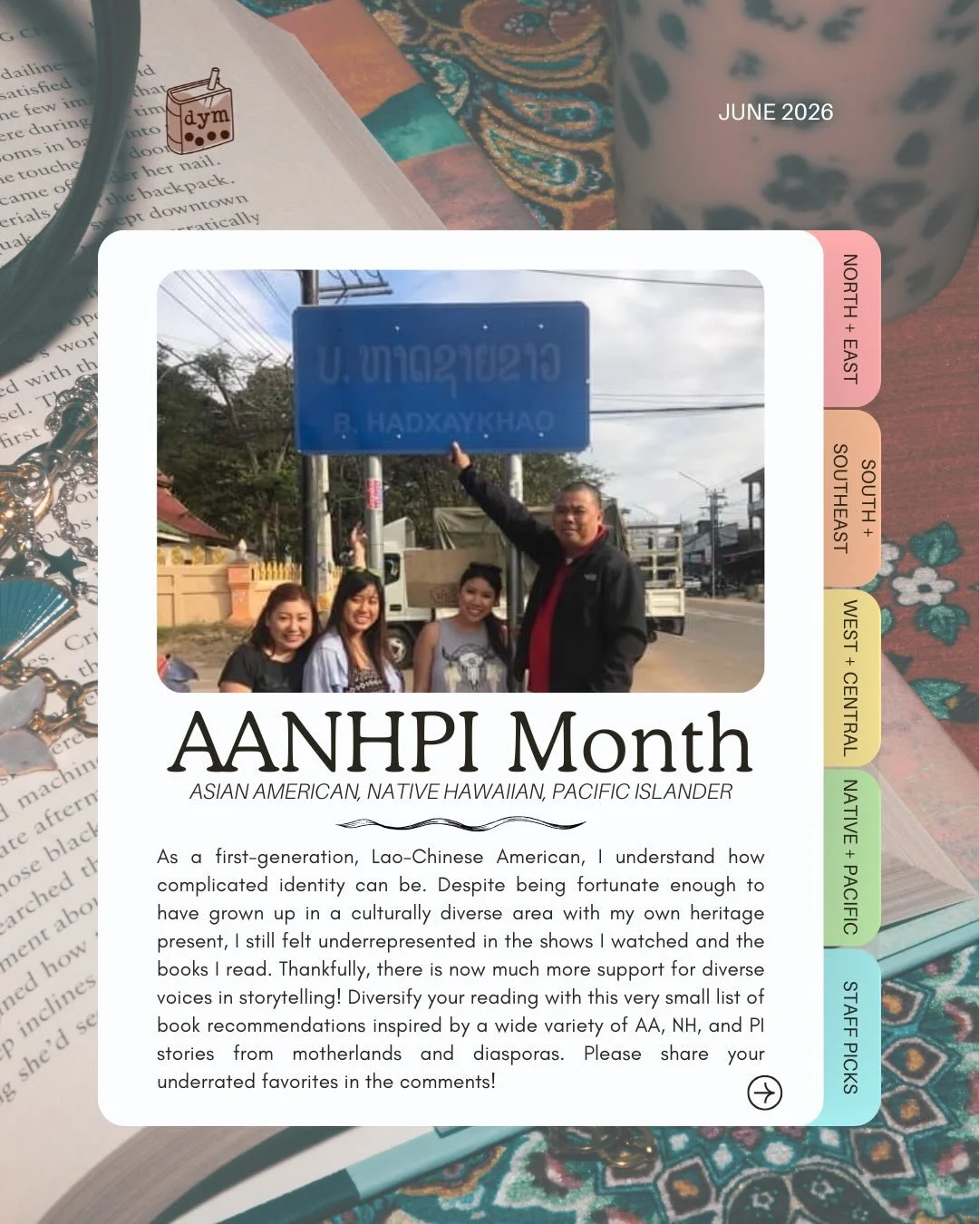 In case you haven't heard... It's AANHPI Heritage Month! Here are some book recs to diversify and decolonize your reading 💕 Please note that this is a SMALL list! There are so many other amazing titles to be shared. Please comment your favorite unde