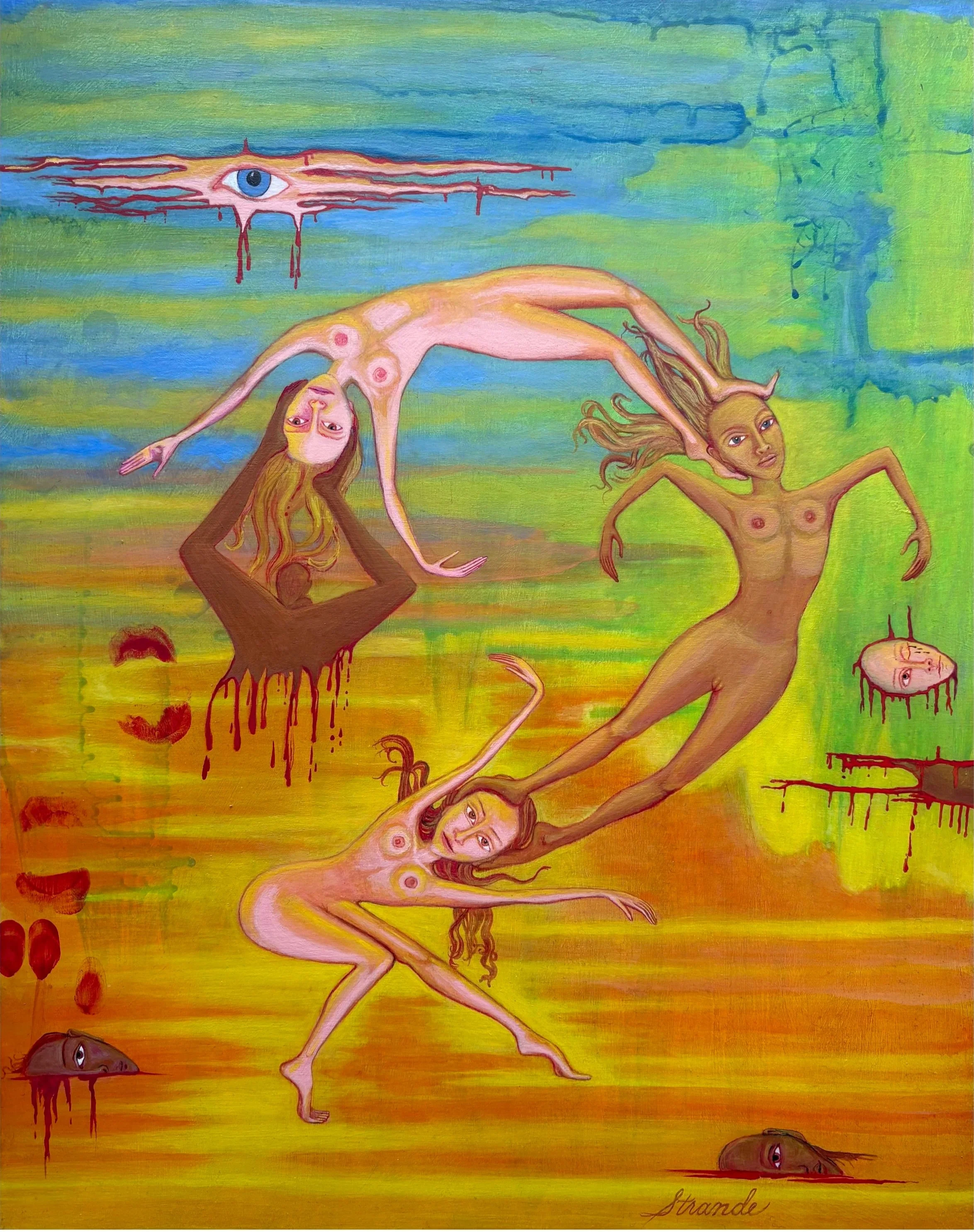  We Love You So Much &nbsp;2025-'26, Acrylic on basswood panel, 20 x 16 inches 