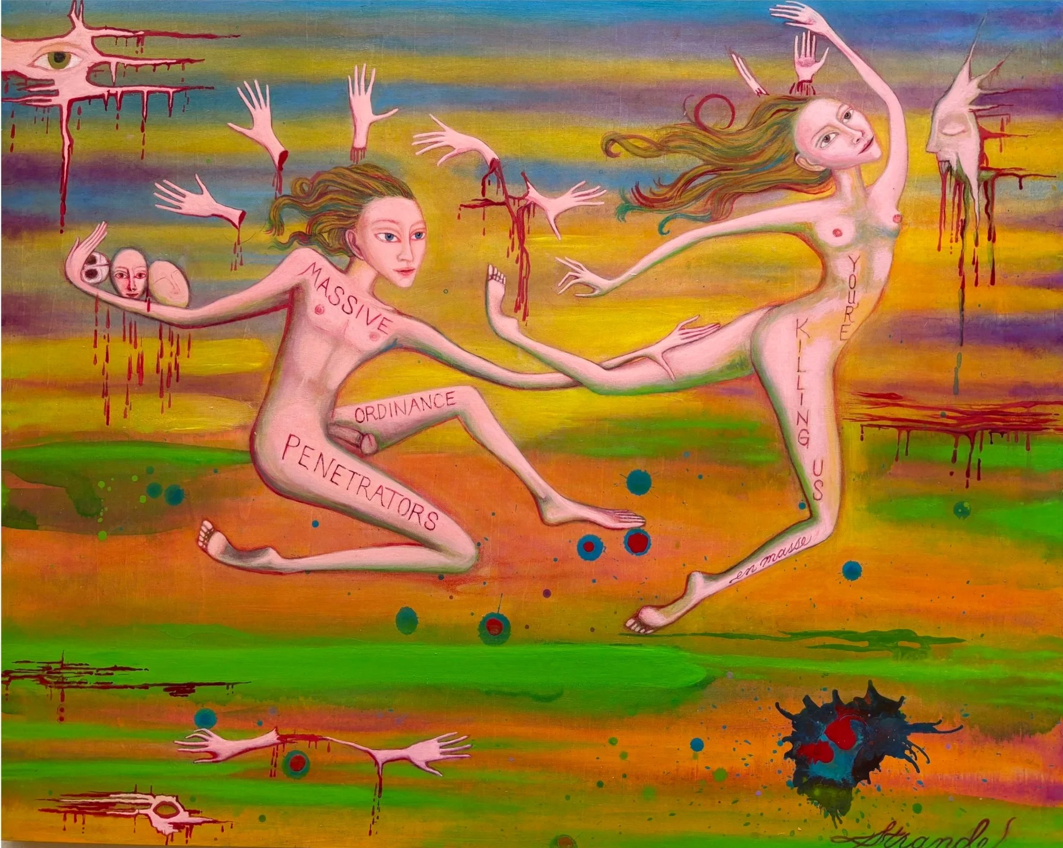  There Will Never Another You &nbsp;2025, Acrylic on wood panel, 16 x 20 inches