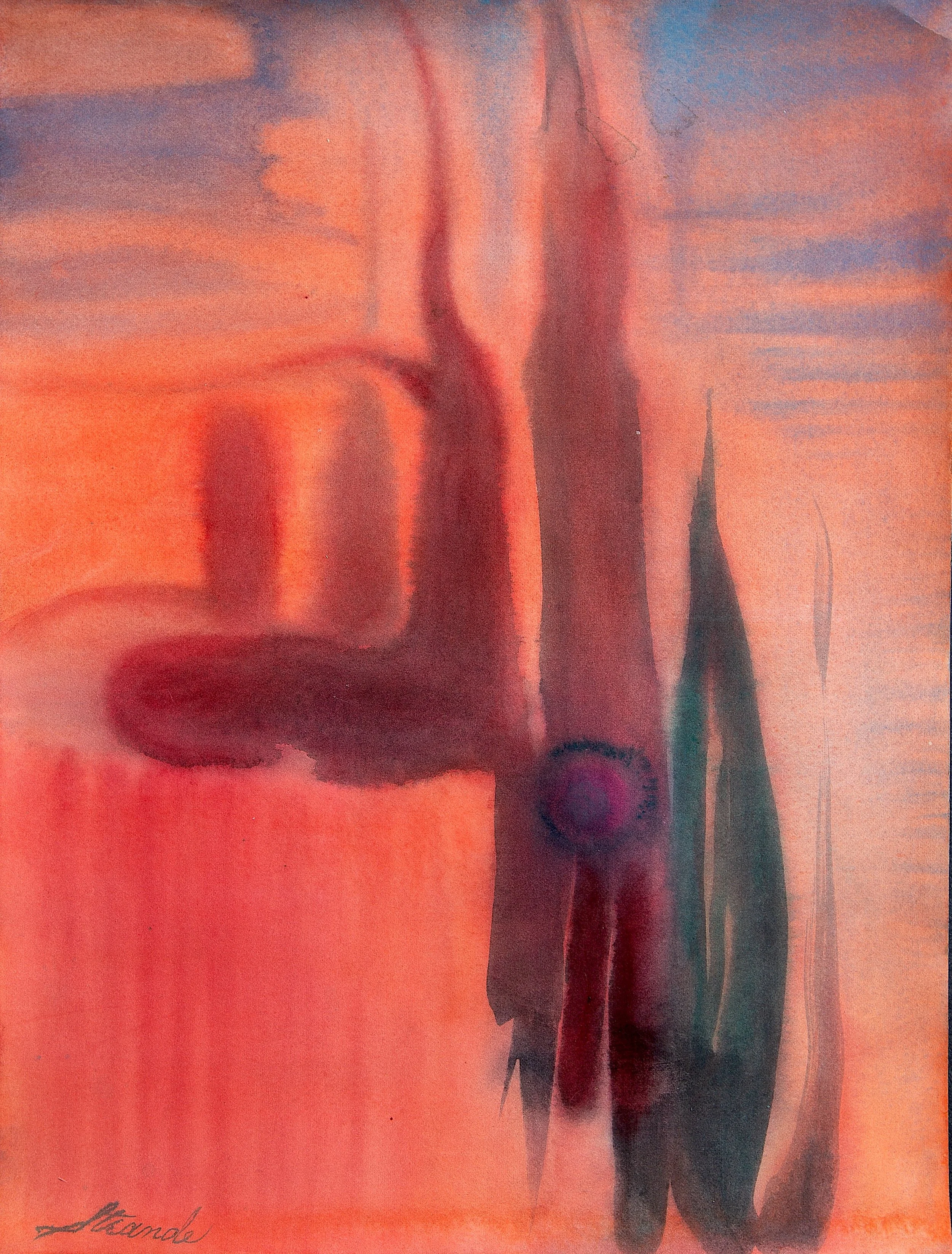  Heatwave &nbsp;2006, Watercolor on 140 lb HP Arches, 10 x 14 inches