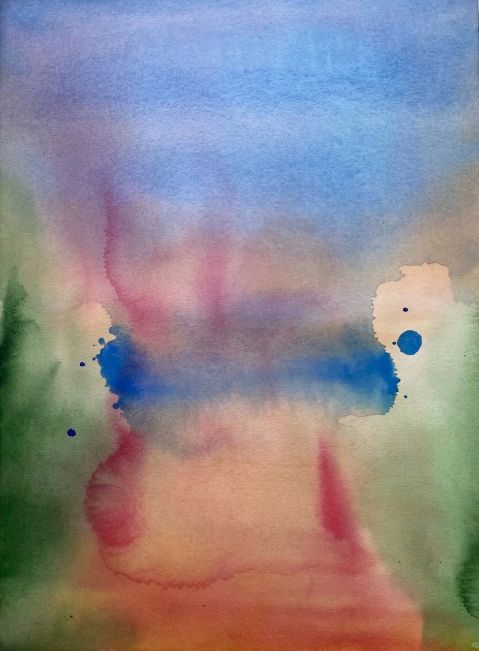  Zippity &nbsp;2009, Watercolor on Arches HP, 14 x 10 inches