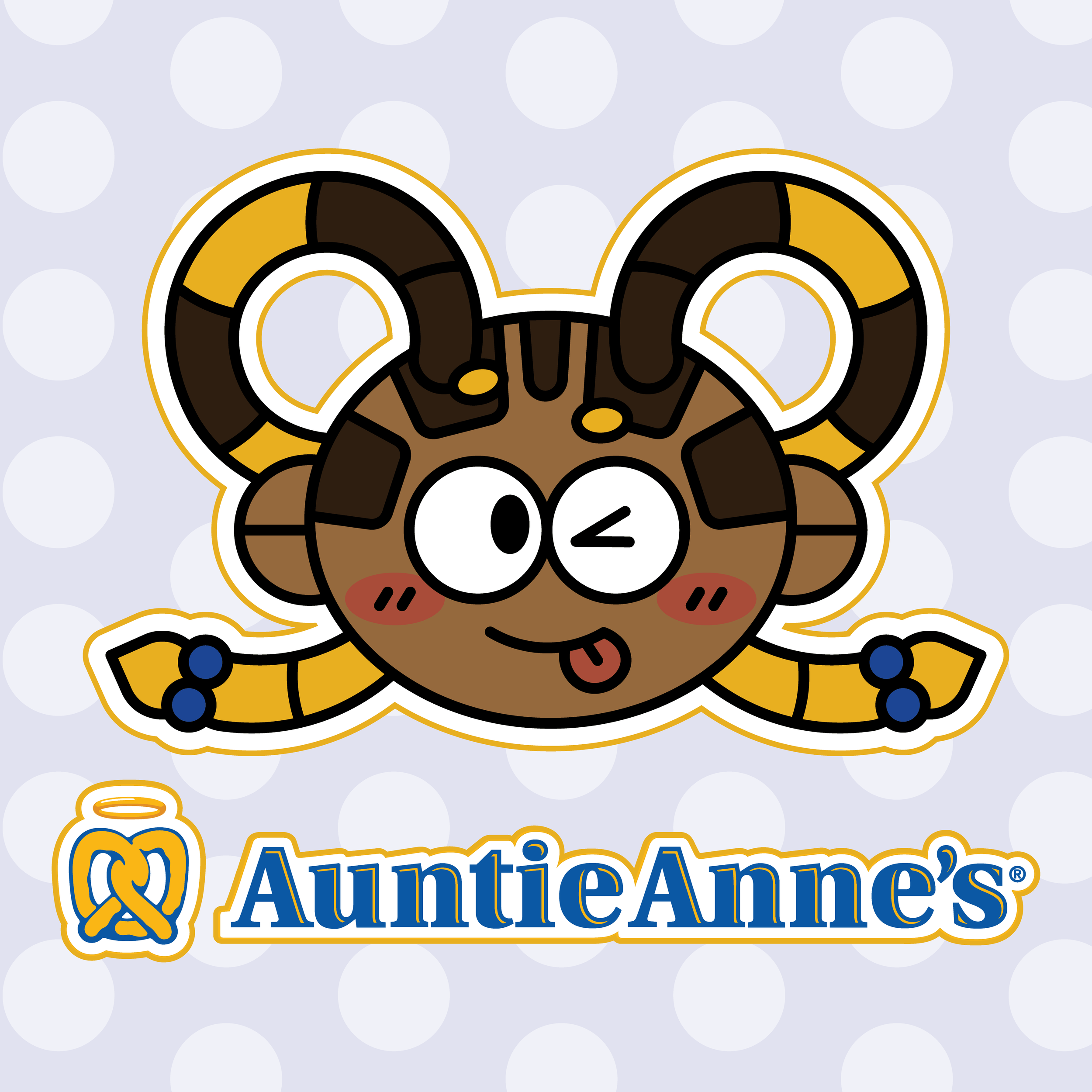 Auntie Anne Mascot