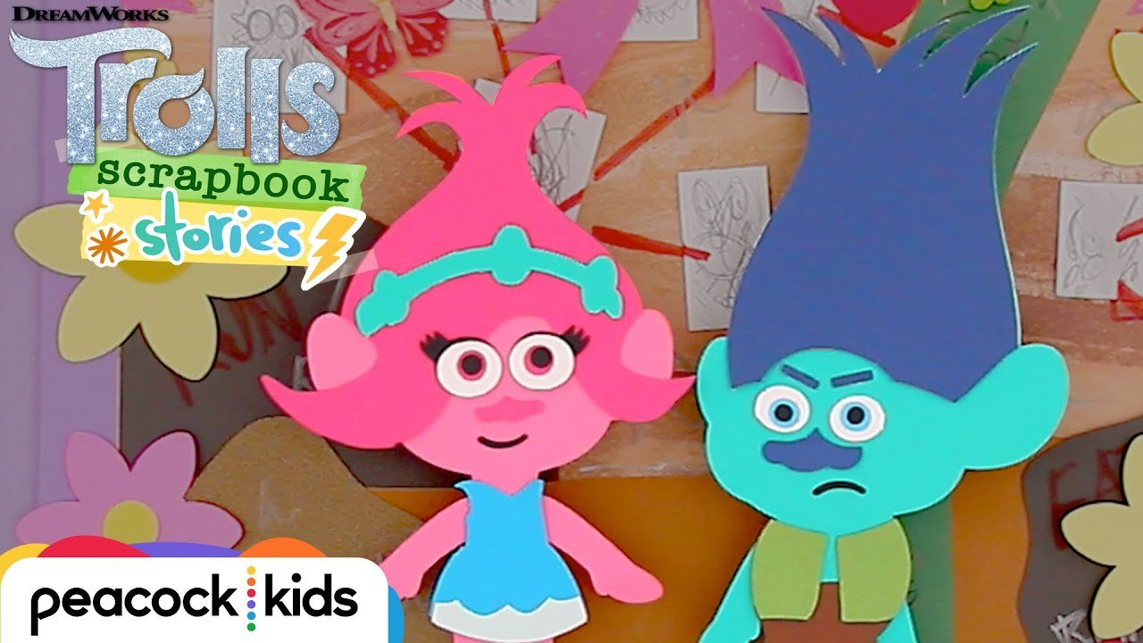 Trolls Scrapbook Stories