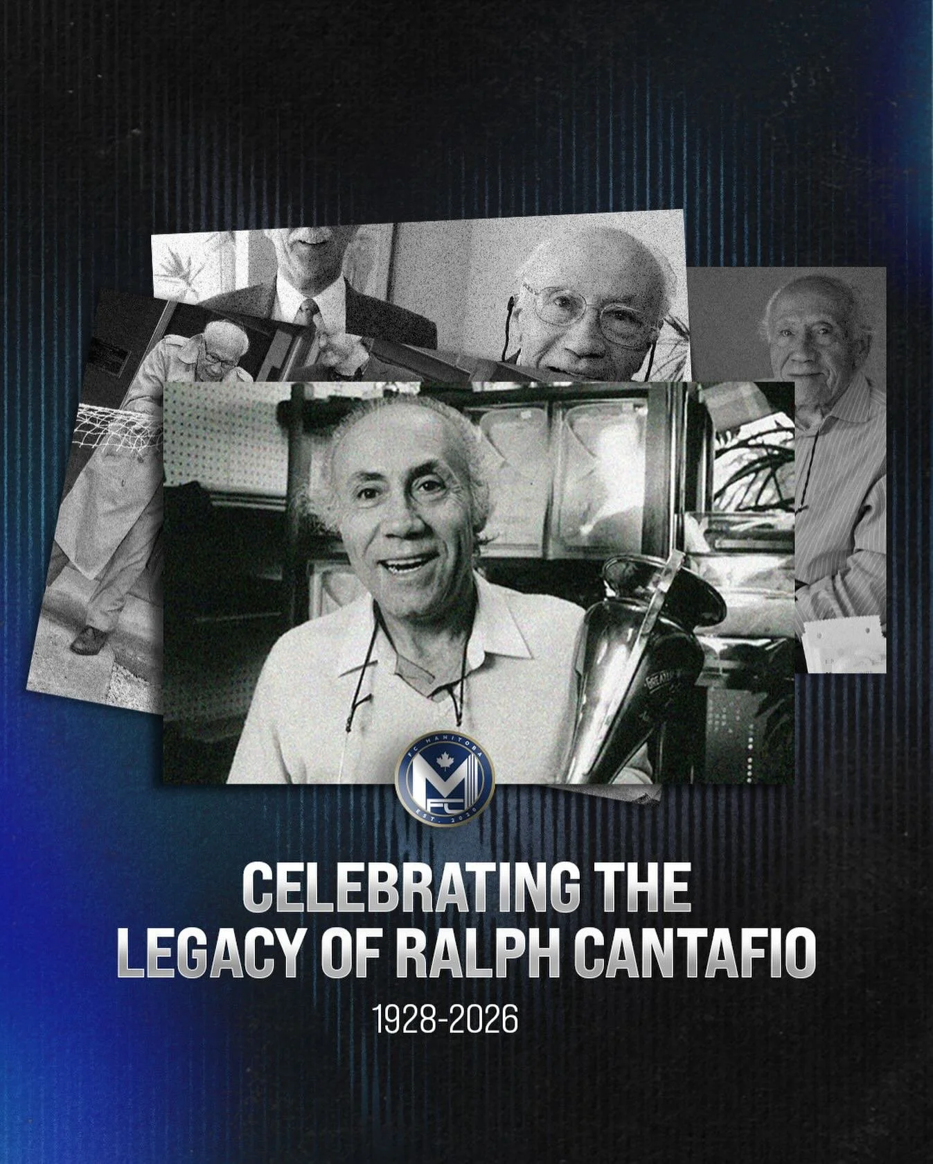 FC Manitoba honours the memory of Ralph Cantafio, a visionary whose dedication helped shape the growth of soccer throughout Manitoba. 

Known as the &ldquo;Father of Modern Soccer&rdquo; in the province, his influence will continue to inspire generat