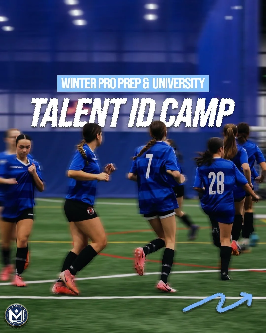 Never too early to grow your game. 🏃

Our Winter Pro Prep &amp; University Talent ID Camp is back for another year, with more opportunities, more reps, and more eyes on YOU. 

January 2-4th | Open to players U15-U19 

Register and learn more: FCMani
