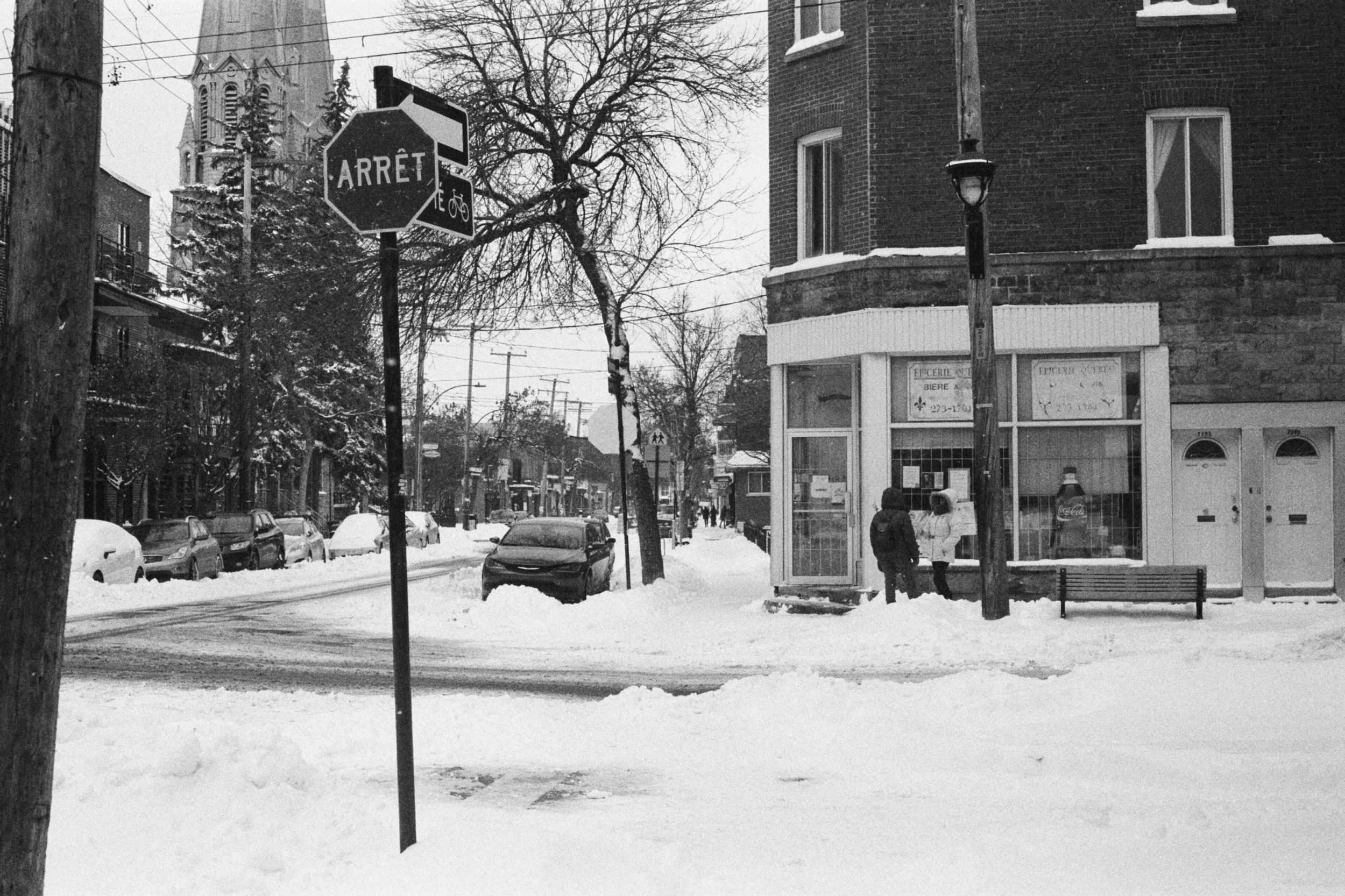 « Épicerie Québec », photographie argentique, novembre 2019