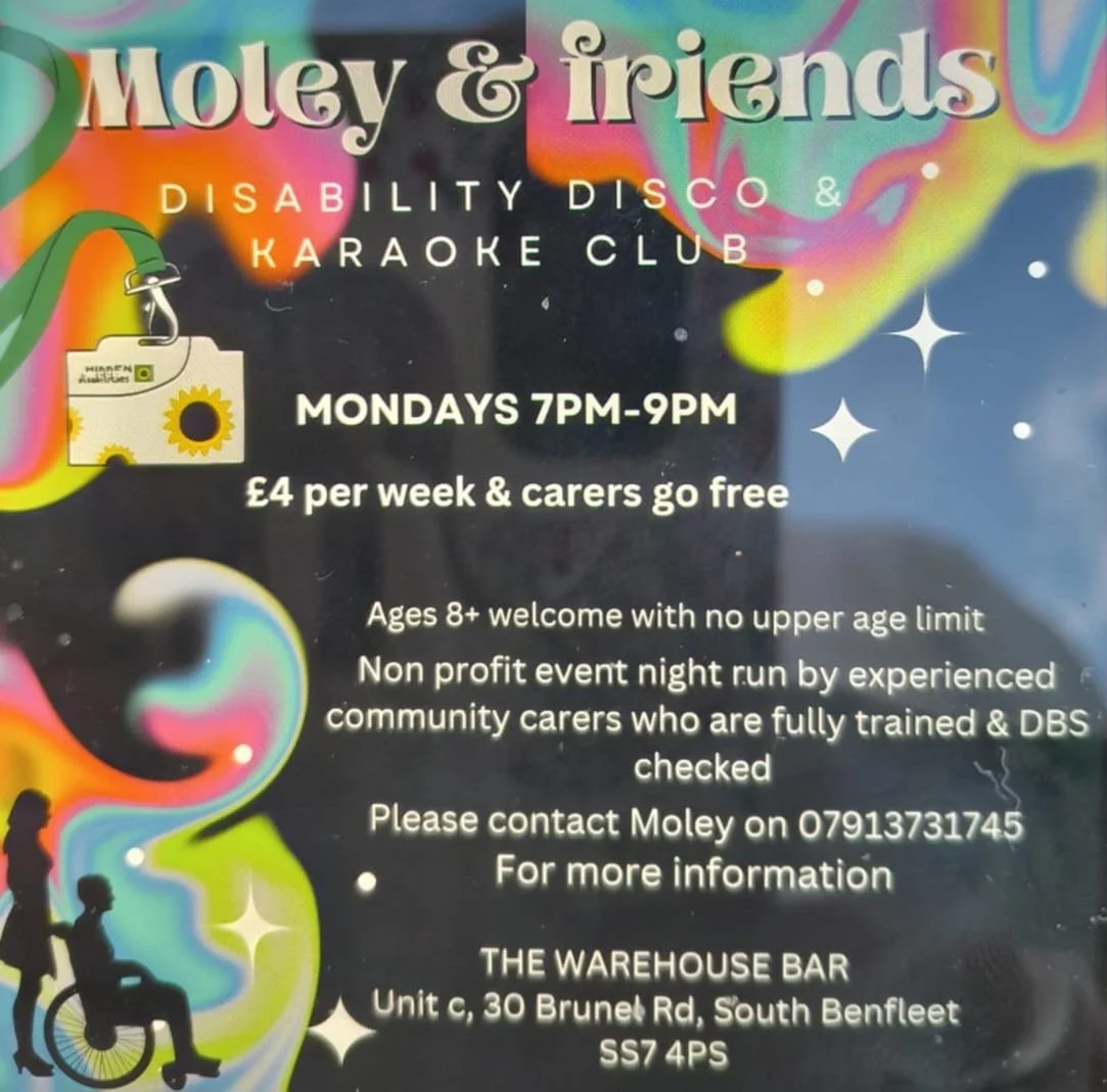 Moley &amp; Friends Disability Disco and Karaoke club