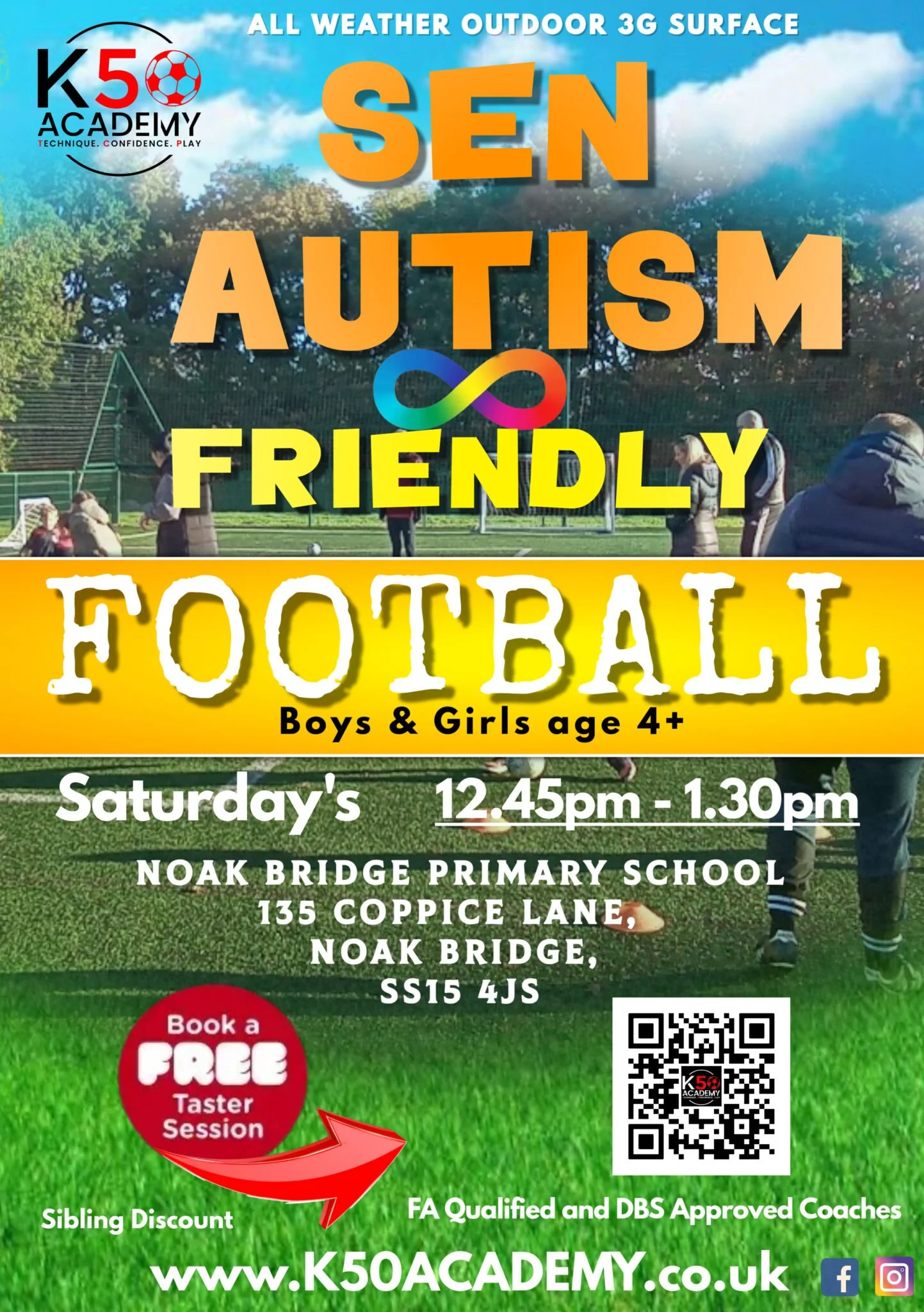 K50 Autism Football Academy