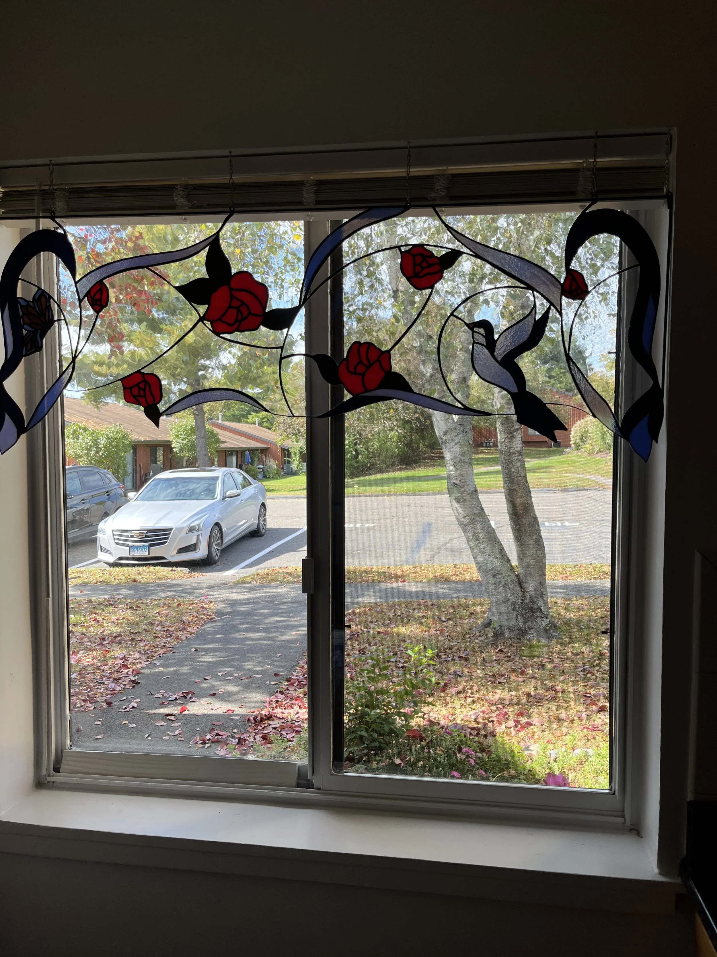 Stained Glass Window Valance