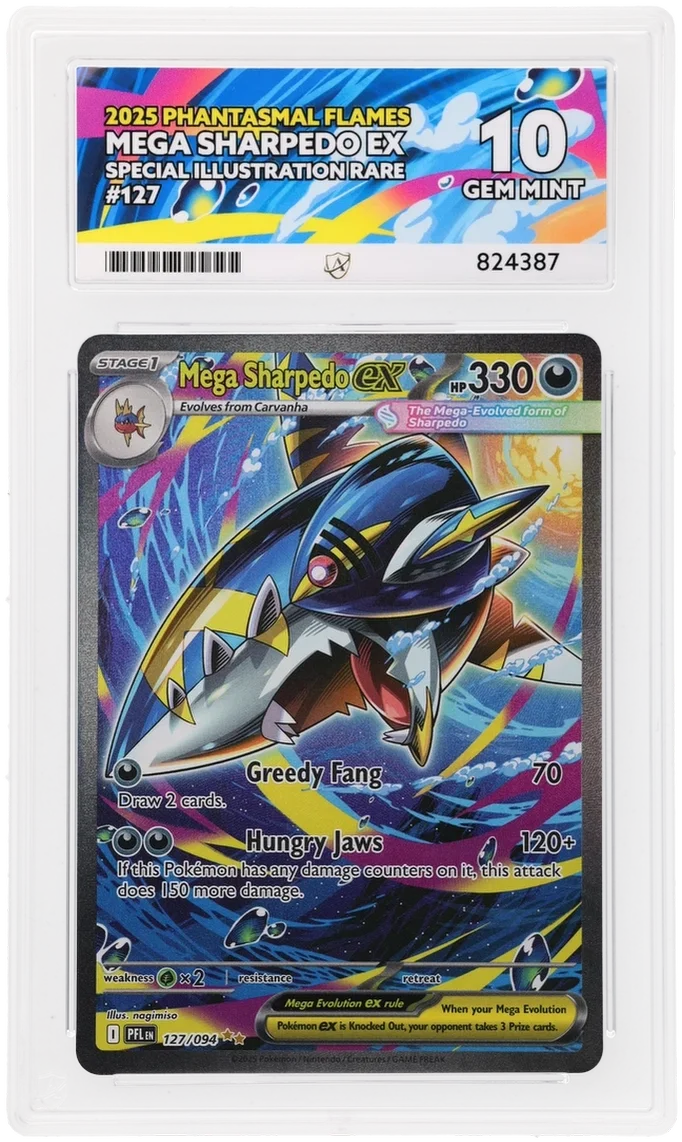 Mega Sharpedo ex- Special Illustration Rare