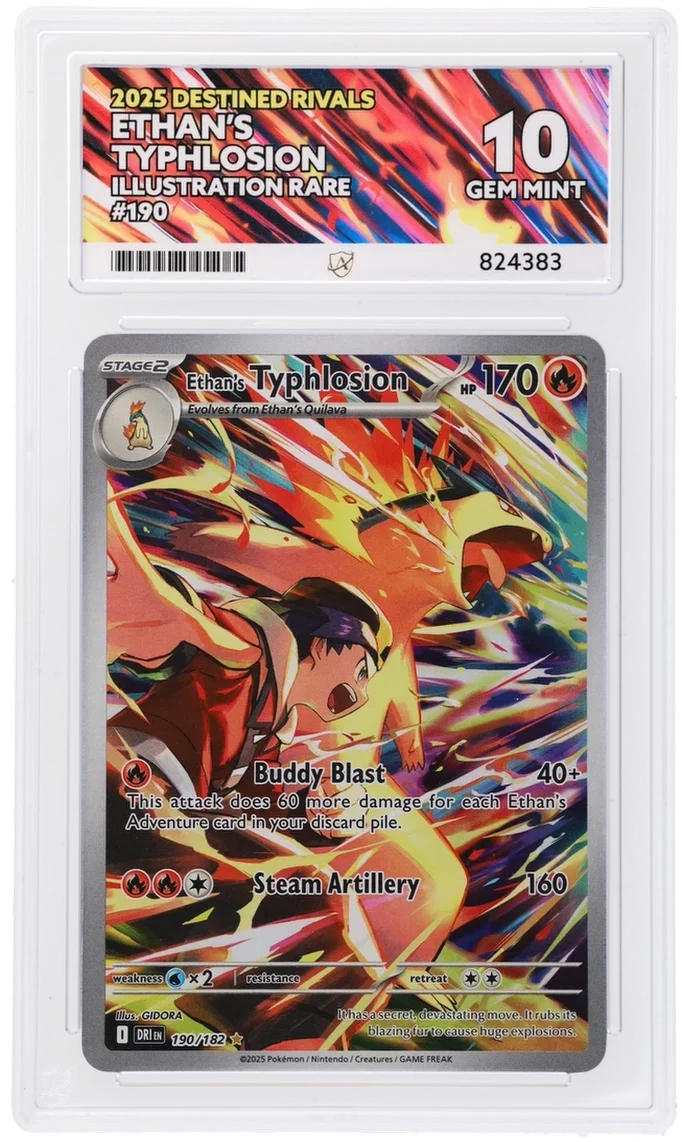 Ethan's Typhlosion - Illustration Rare