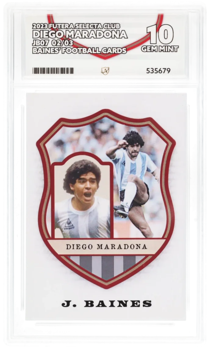 Diego Maradona - Baines' Football Cards