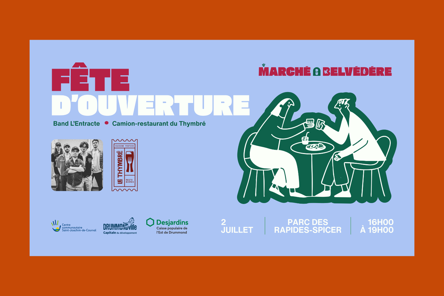 Fête d'ouverture : Marché du belvédère