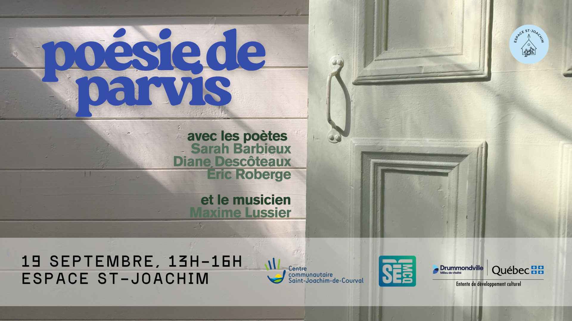 Poésie de parvis — 2e édition 📖✍️ 