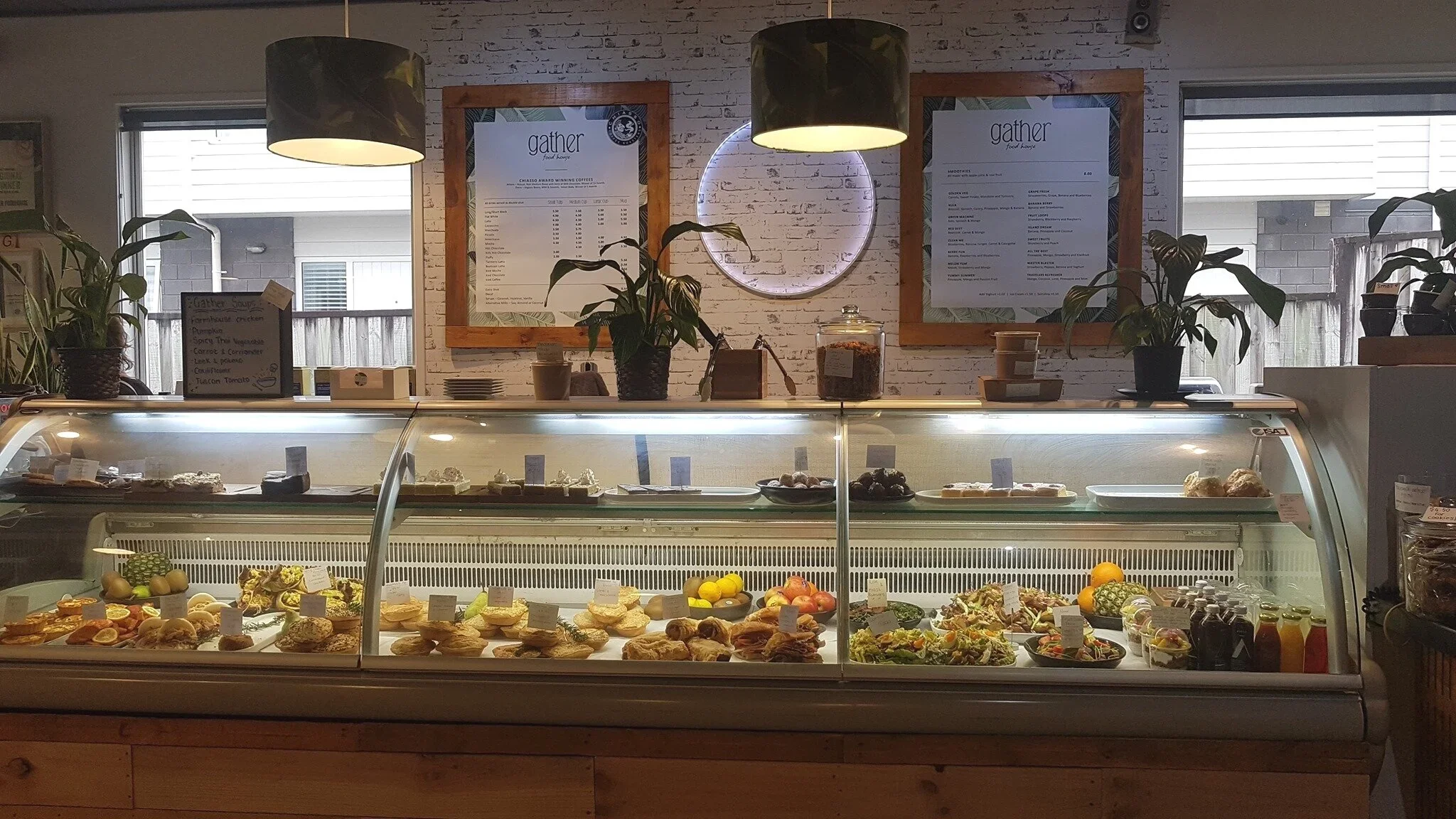 Gather Food House cabinet food in Hamilton