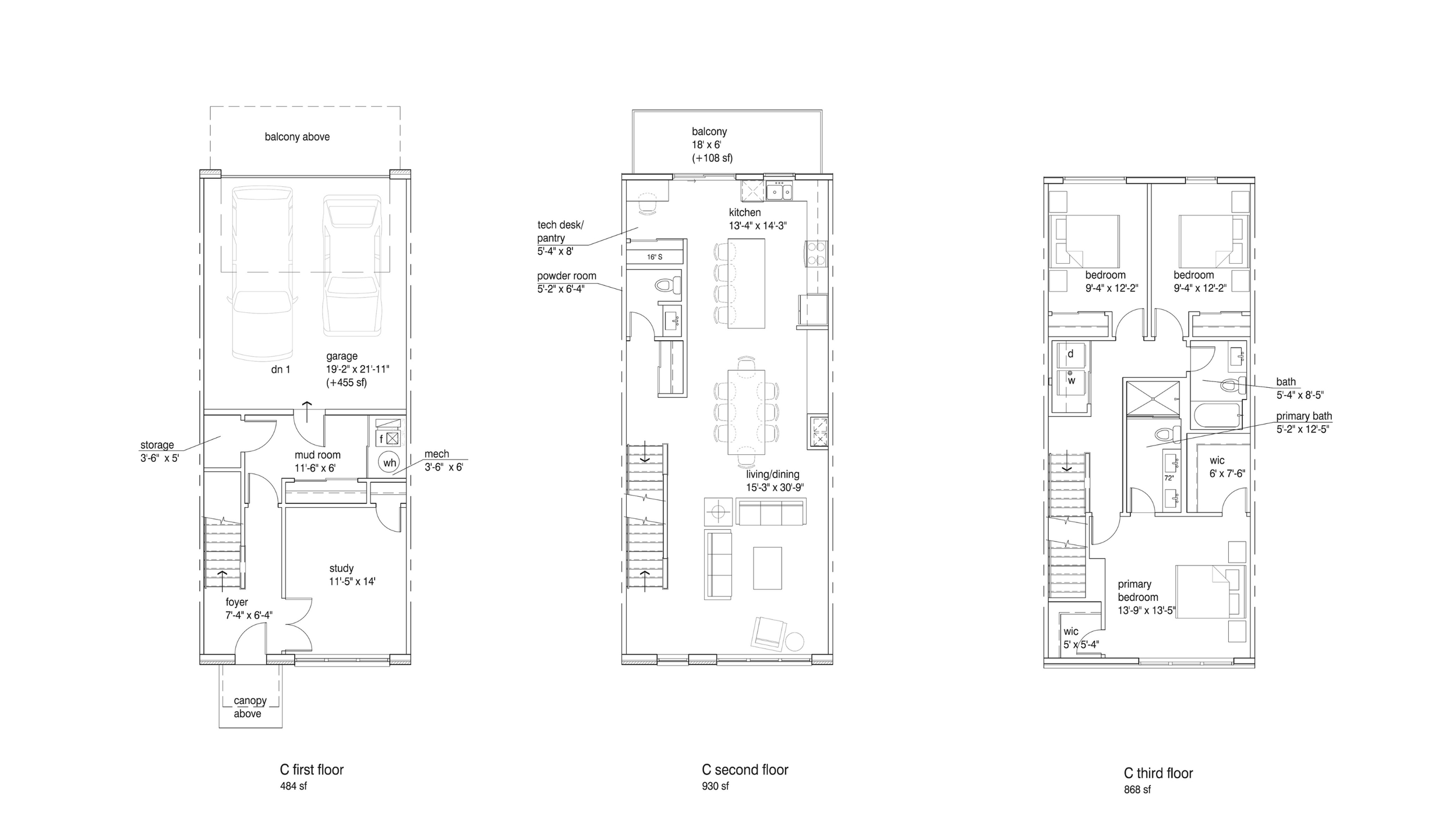 C1 Floor Plans