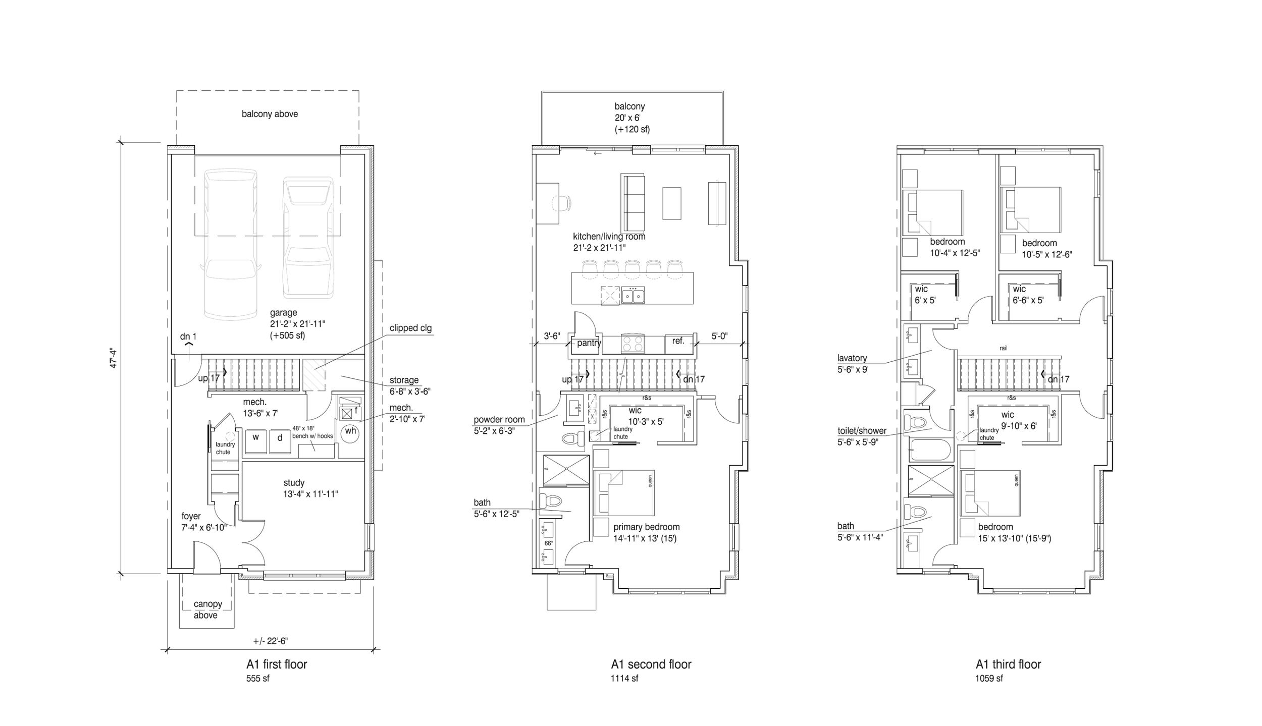 A1 Floor Plans