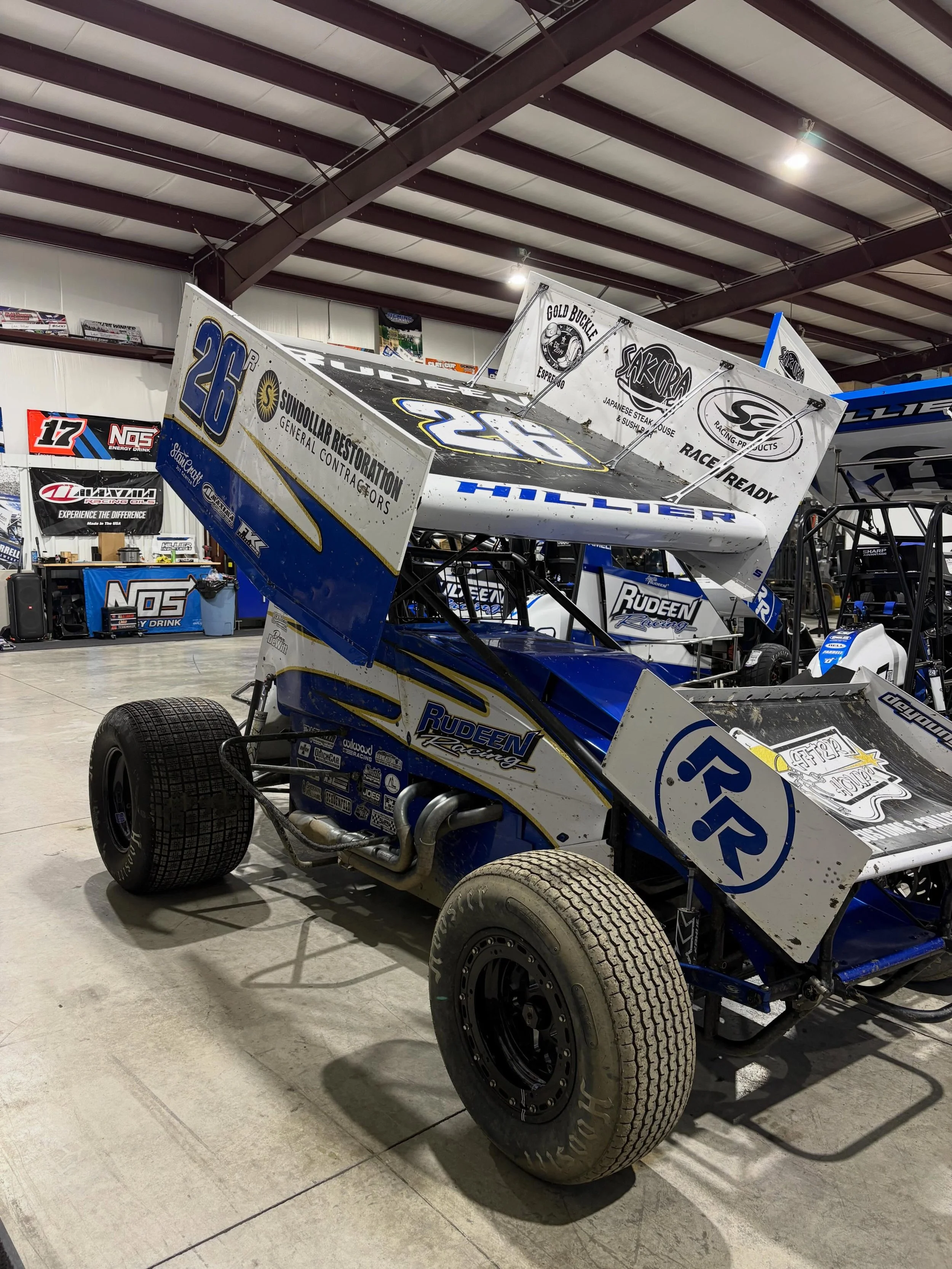 Man that was tough. Did a 360 racing for the lead, went to the back and drove back to 5th. Amazing car all night long. Super proud of this team and the gains we have made these last couple of weeks. Back at Skagit next weekend with more motivation th