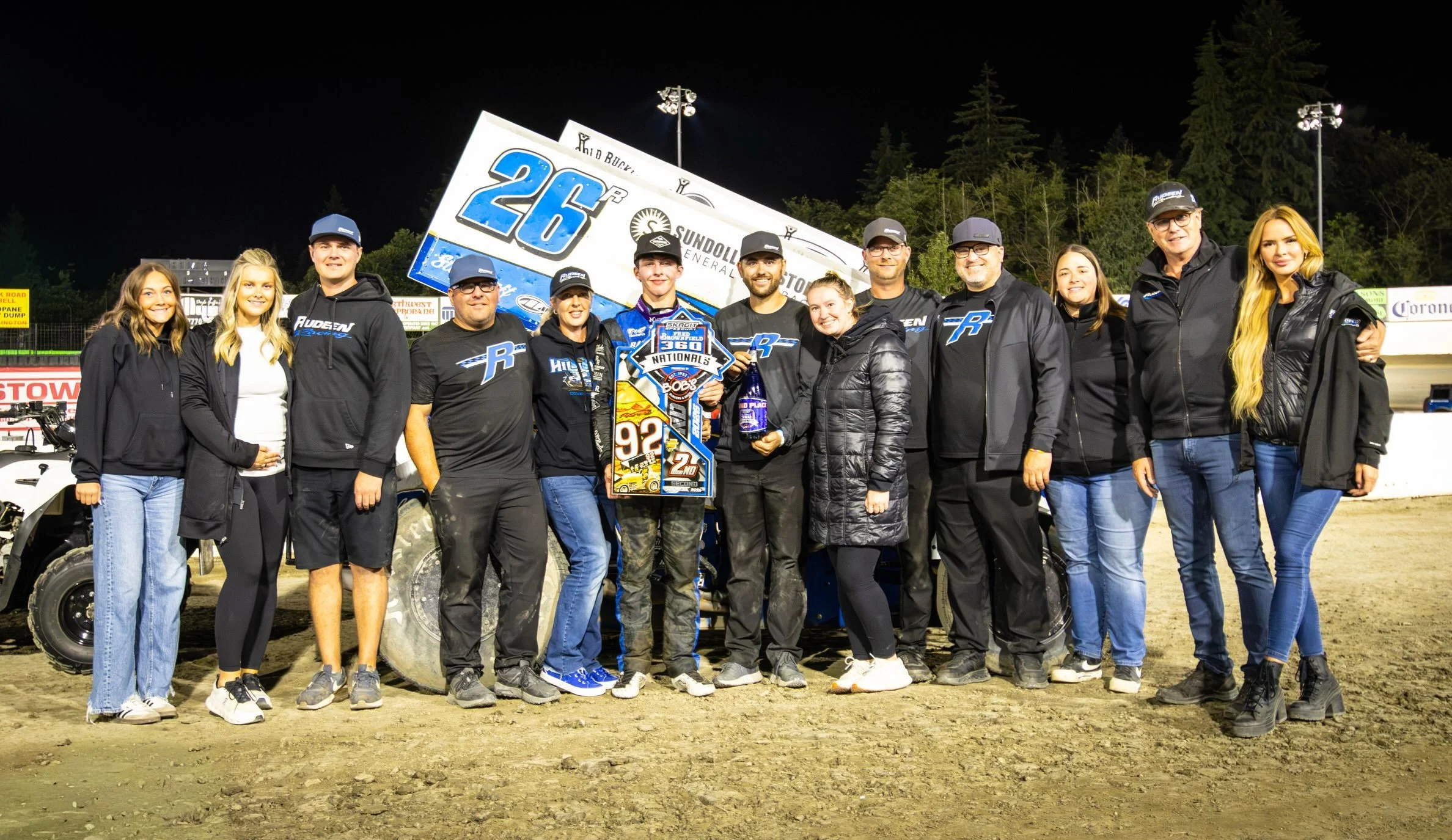 Came up one spot short @skagitspeedway 360 Nationals! Amazing weekend by going high point, and winning the pole shuffle! Had a shot at it right at the end but made the wrong move in traffic. So cool to race for the win with guys like Jason and Trey. 