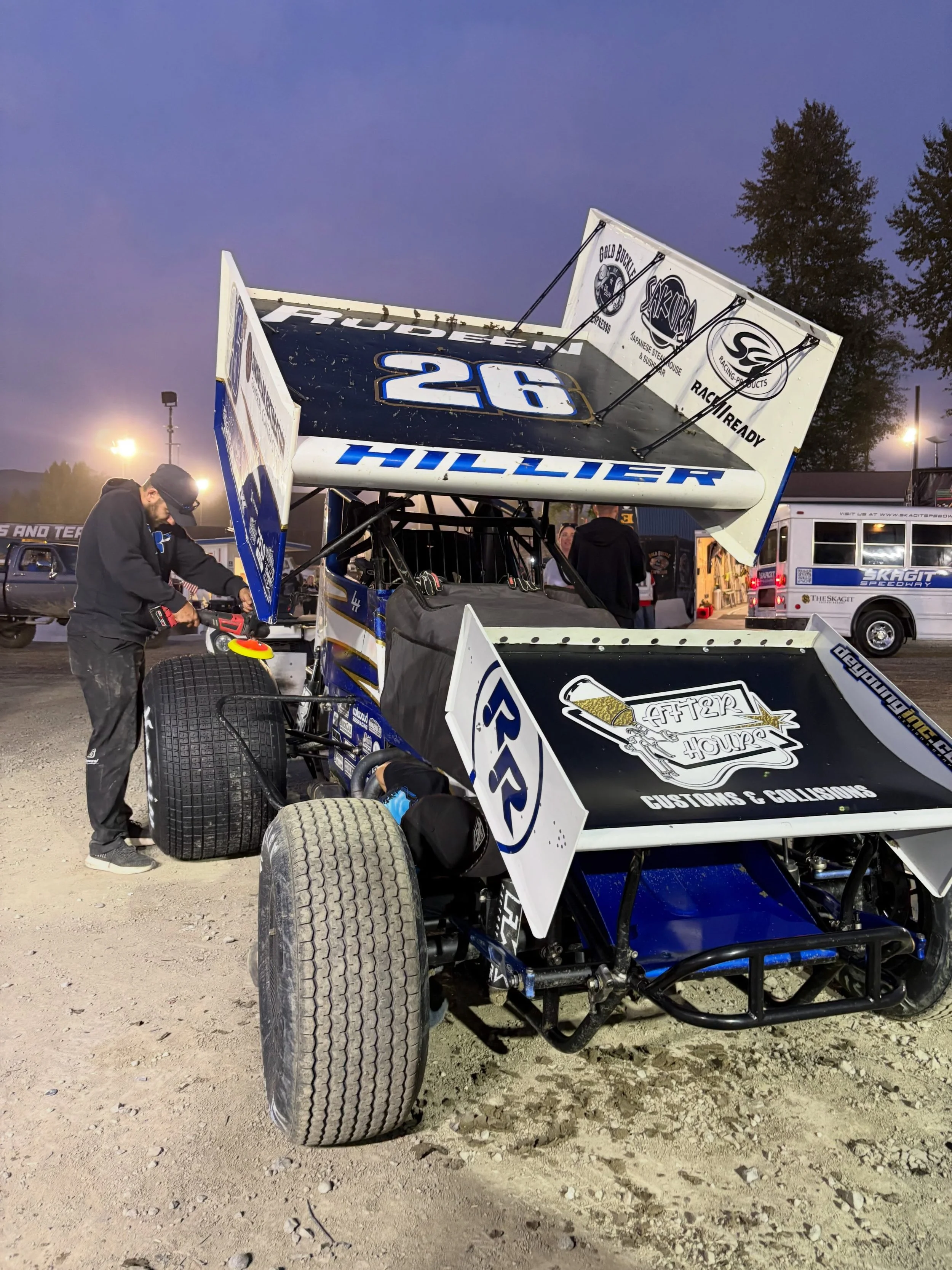 We are locked into the Skagit Nationals! Ran third in our qualifier and will roll off from 15th in tonight&rsquo;s 40 lap feature event!