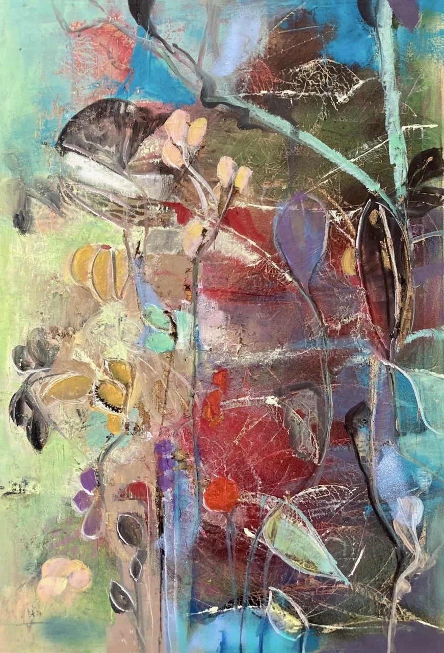 Rankend 60x90 acryl op doek