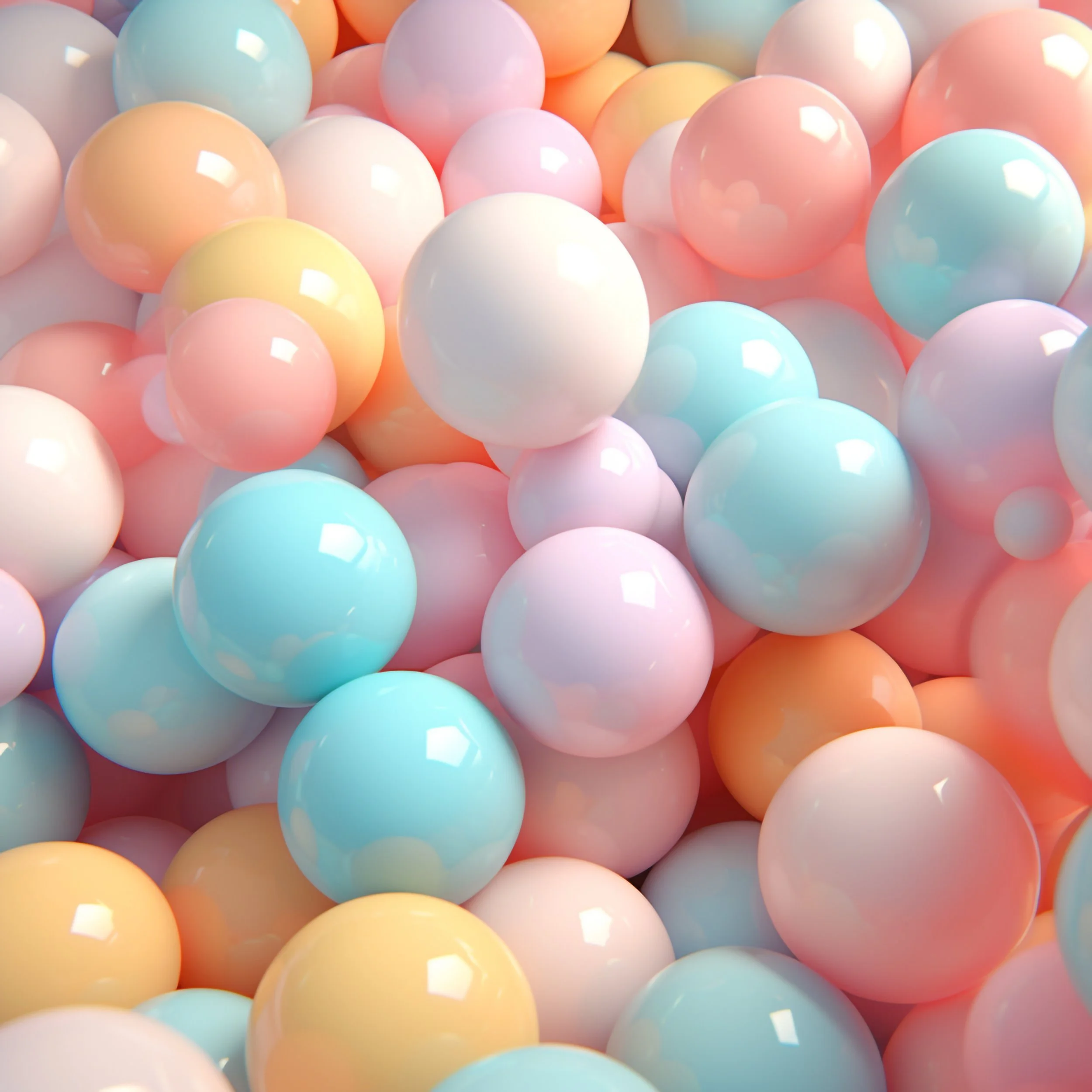 CLOSE UP OF BALL PITS