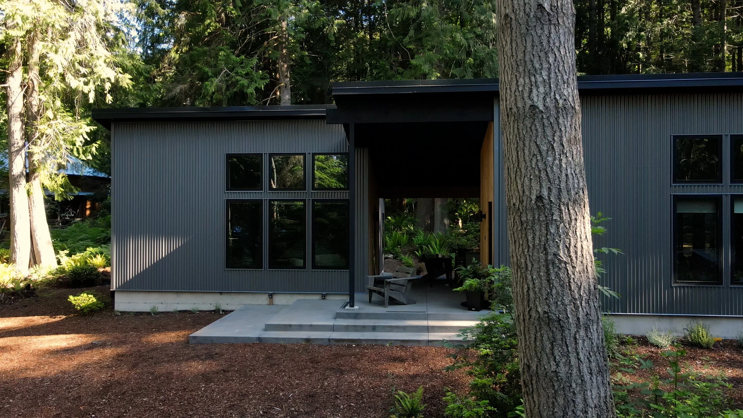 The exterior of Maitri Guest House