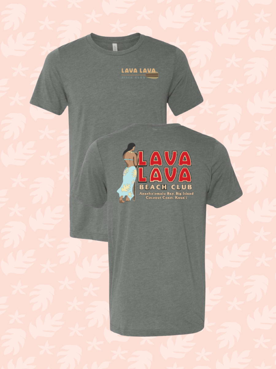 Deep Heather Wahine Tee